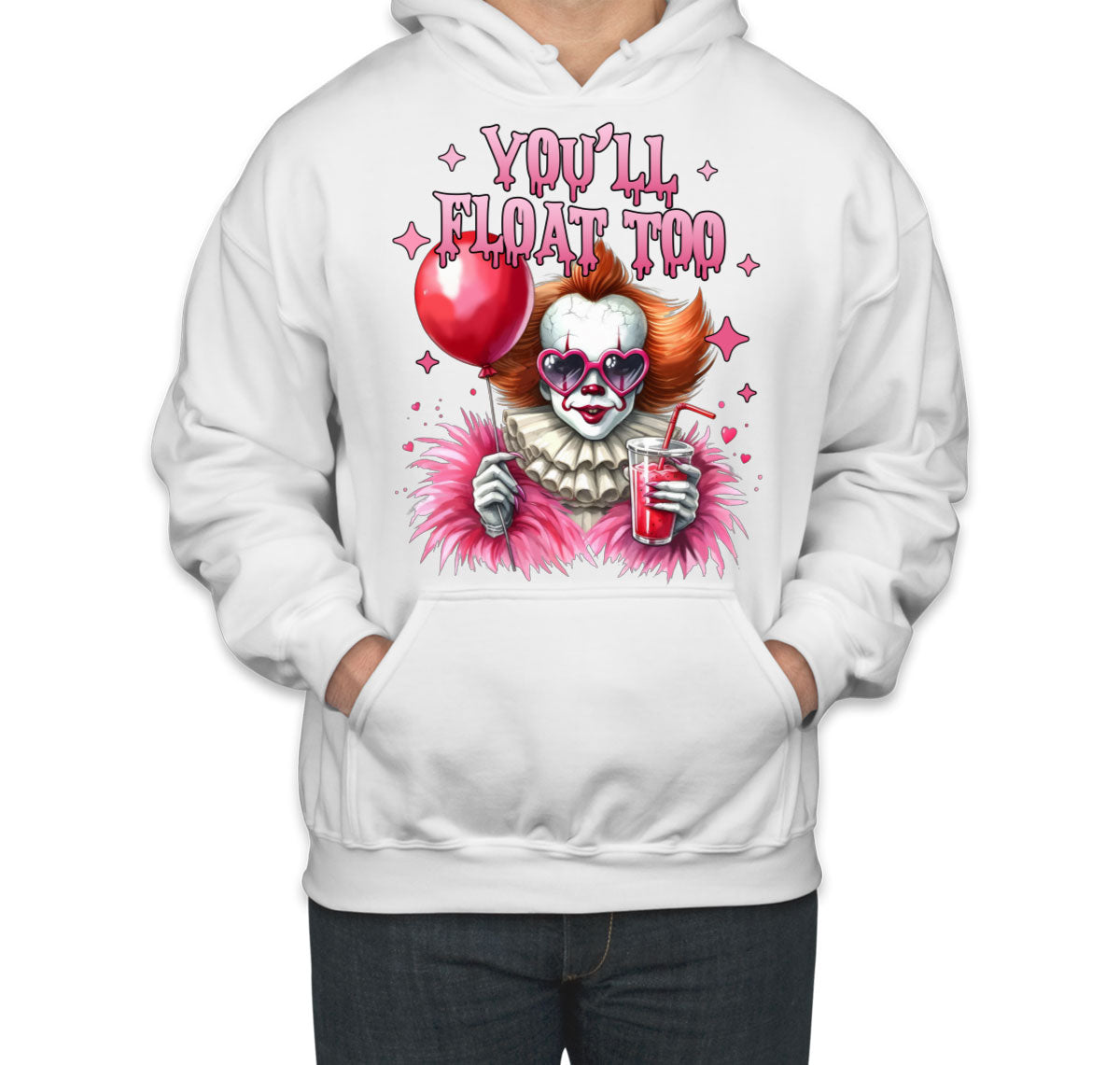 You'll Float Too Pennywise Halloween Unisex Hoodie