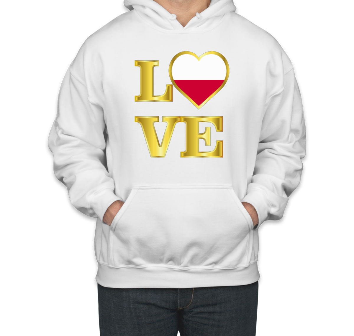 Poland Love Unisex Hoodie
