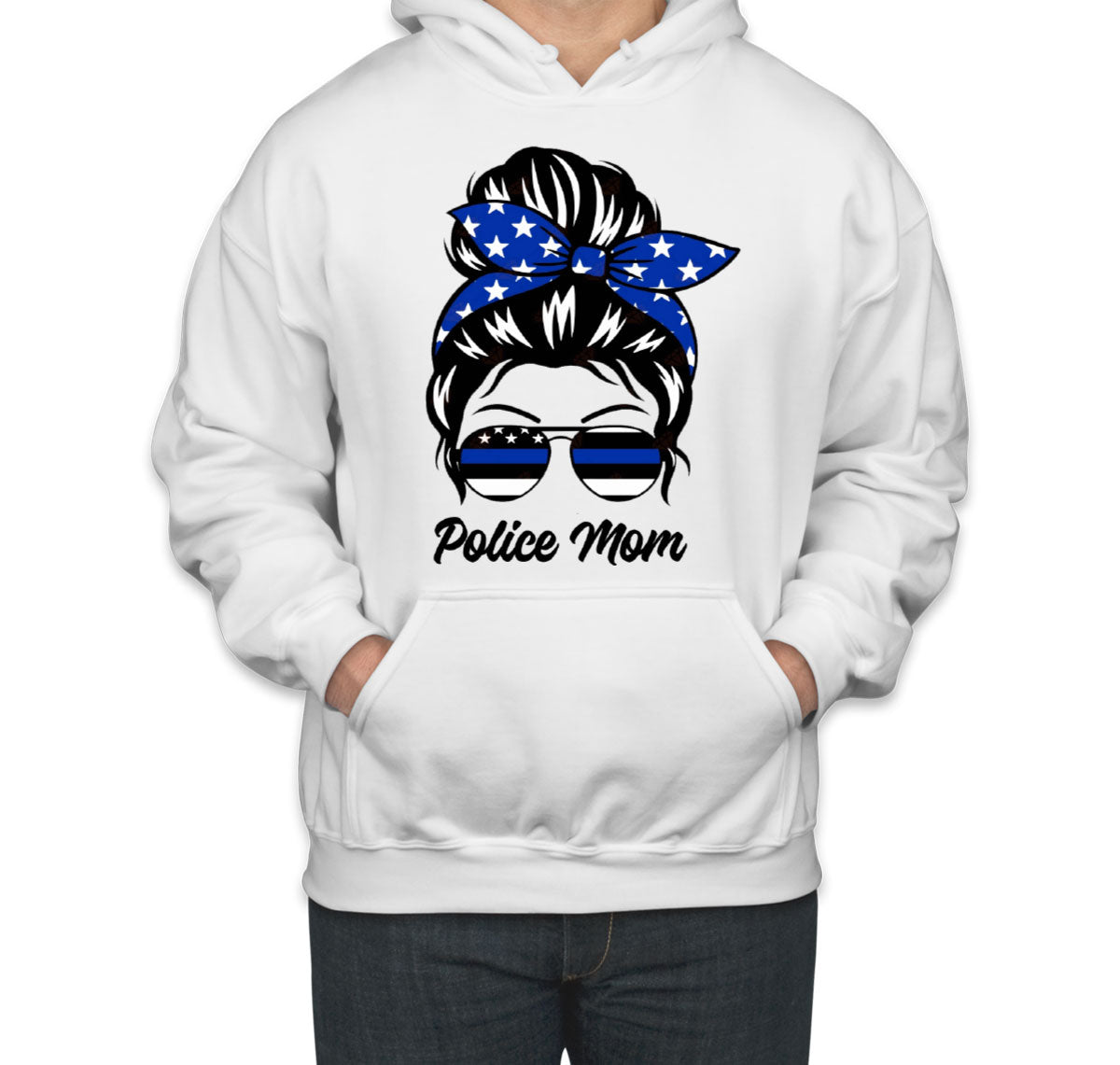 Police Mom Mother's Day Unisex Hoodie