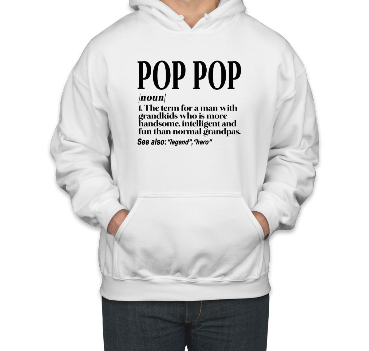 Pop Pop Definition Unisex Hoodie