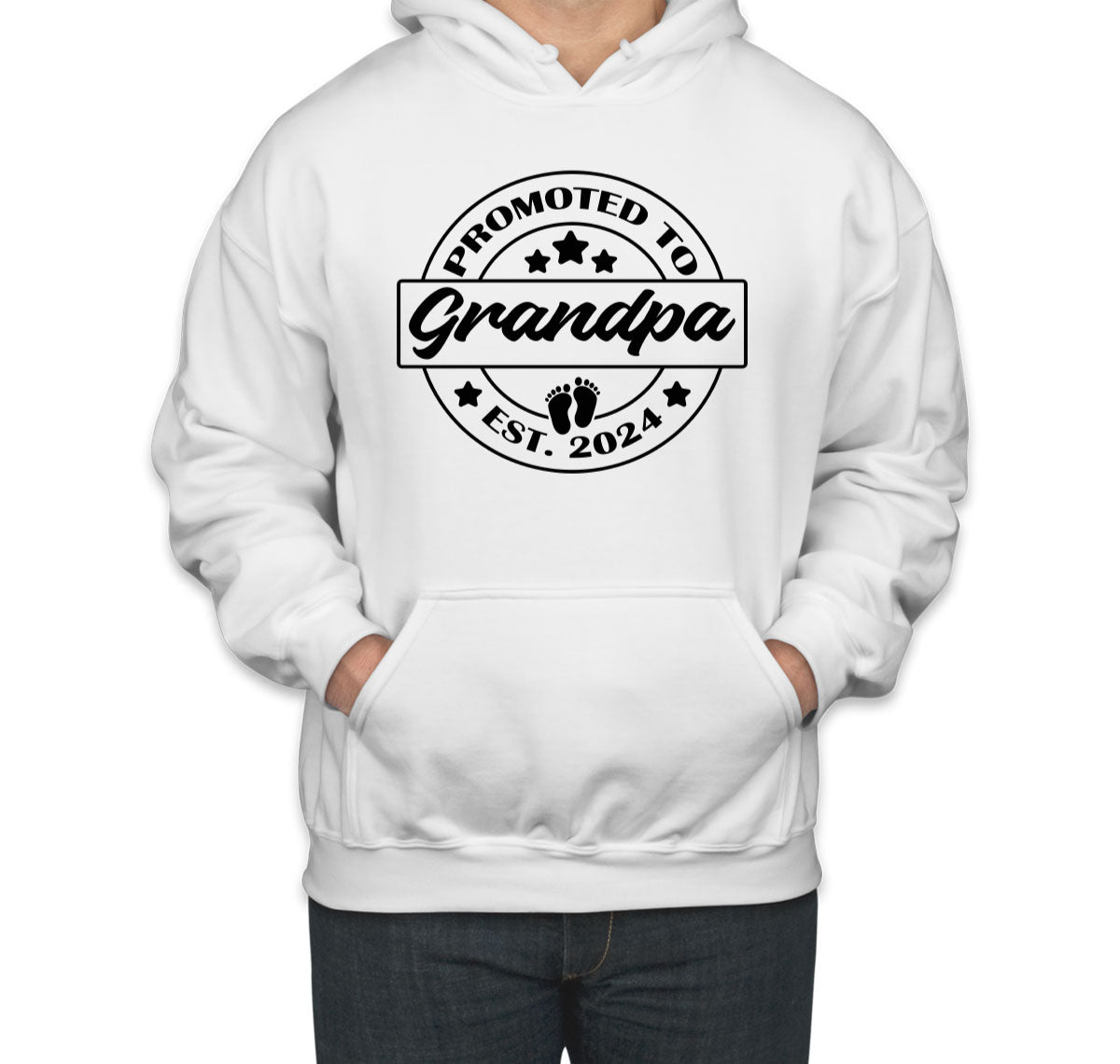 Promoted To Grandpa Father's Day Unisex Hoodie