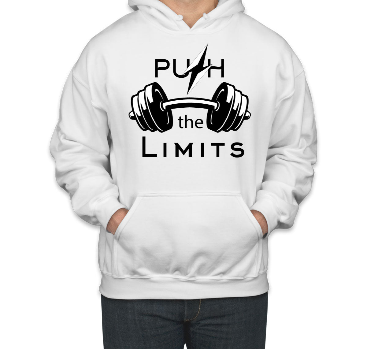 Push The Limit Gym Fitness Unisex Hoodie