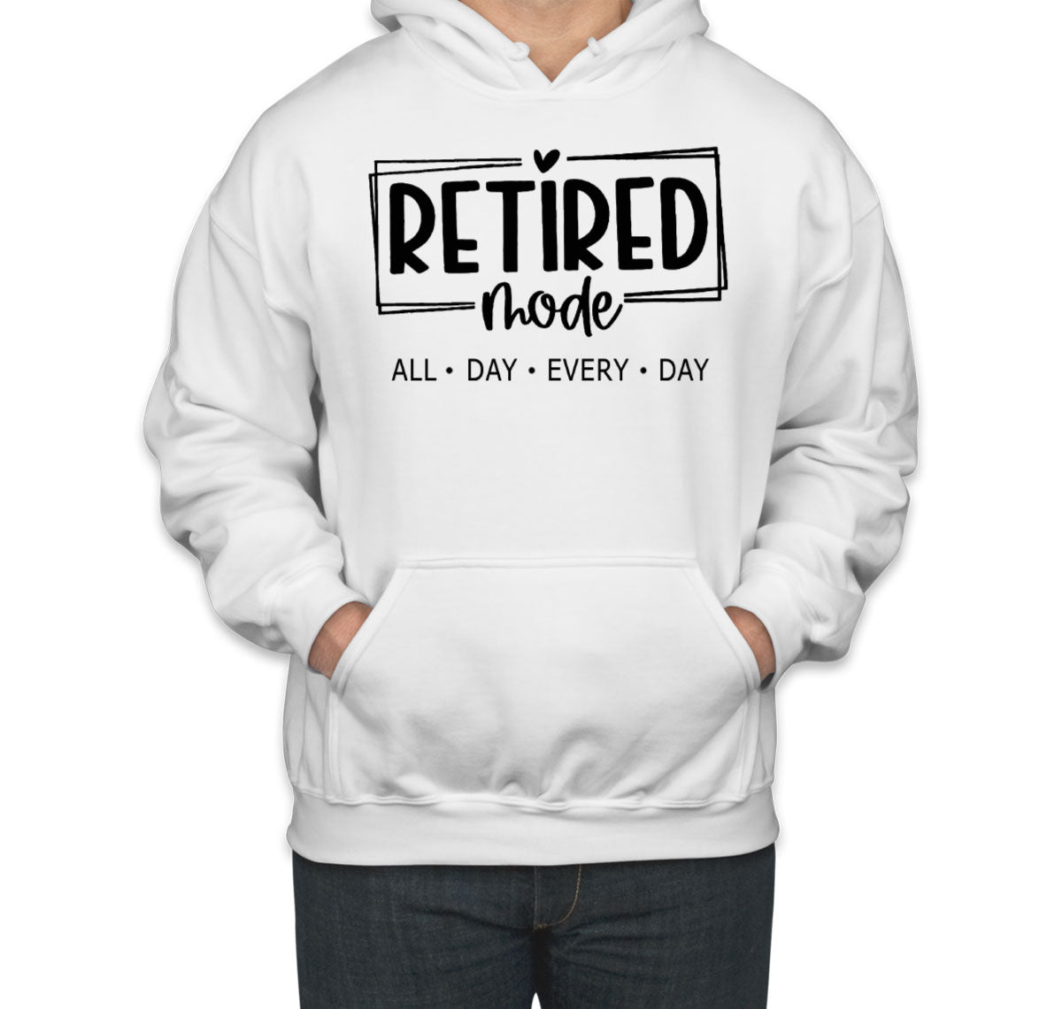 Retired Mode Unisex Hoodie