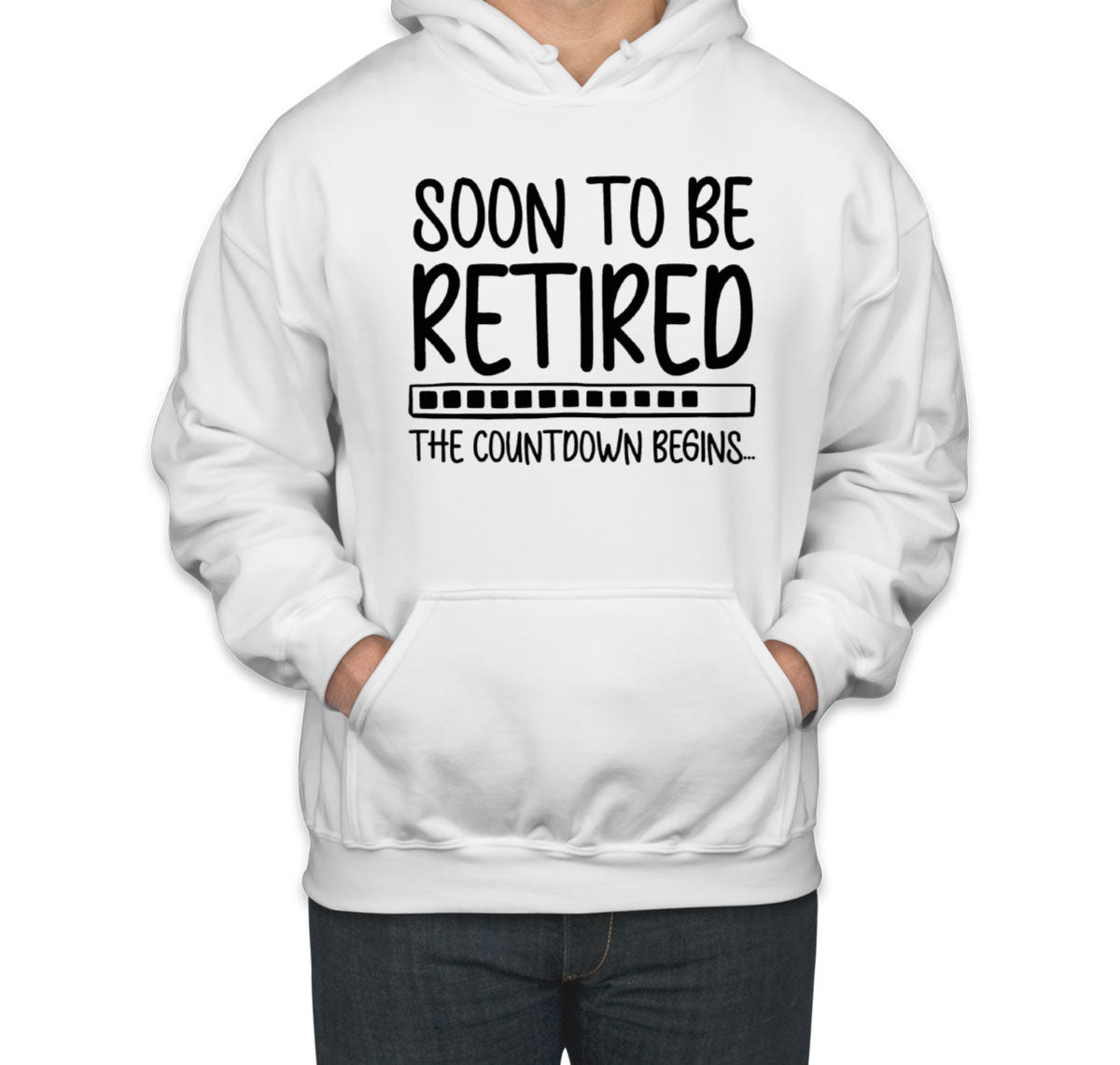 Soon To Be Retired The Countdown Begins Unisex Hoodie