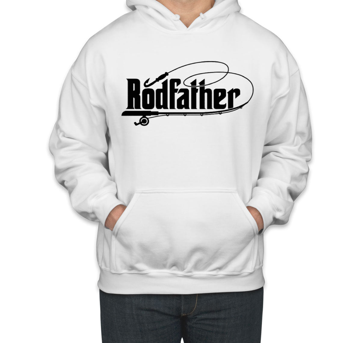 Rodfather Fishing Father's Day Unisex Hoodie