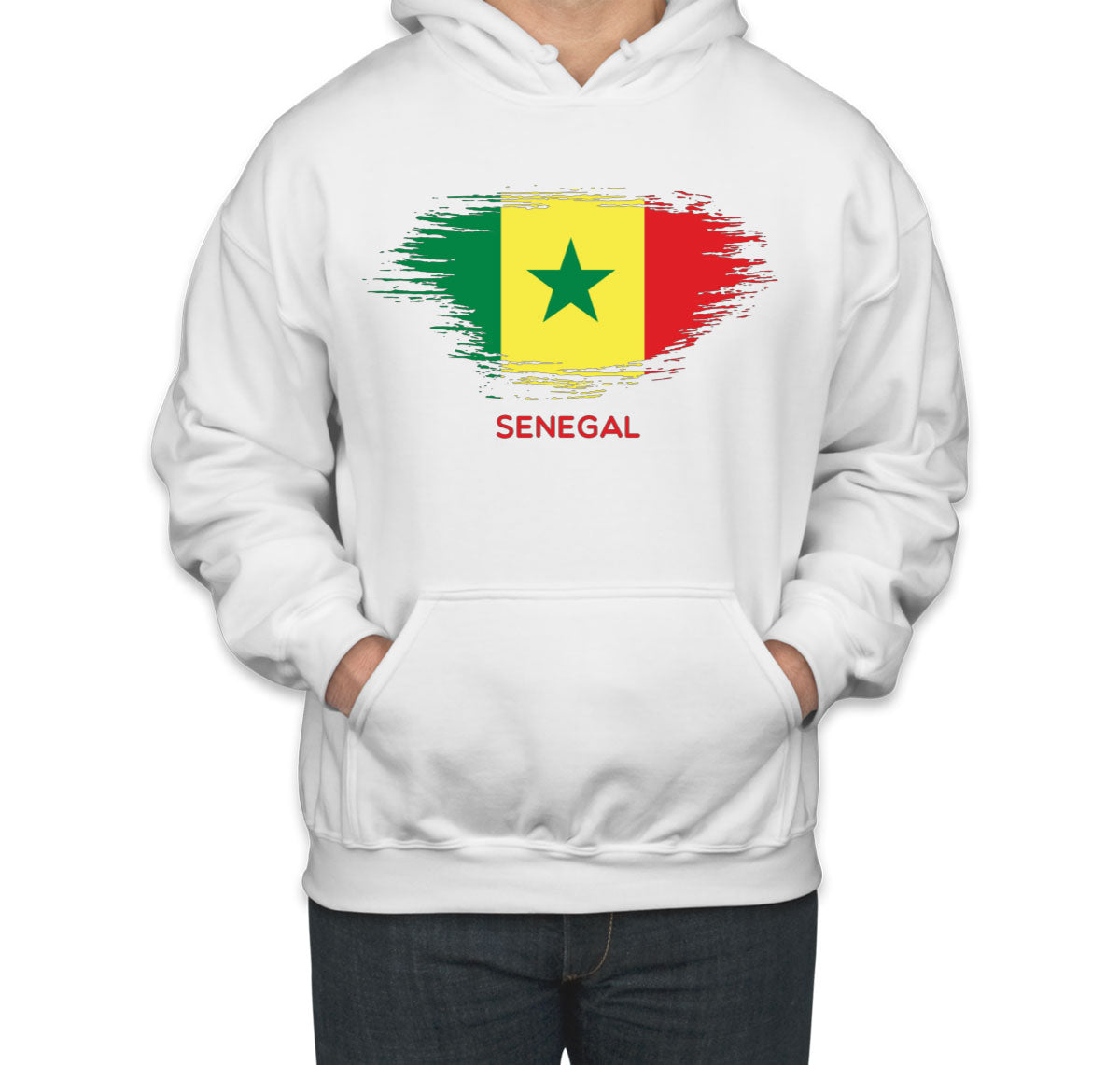 Senegal Flag Unisex Hoodie