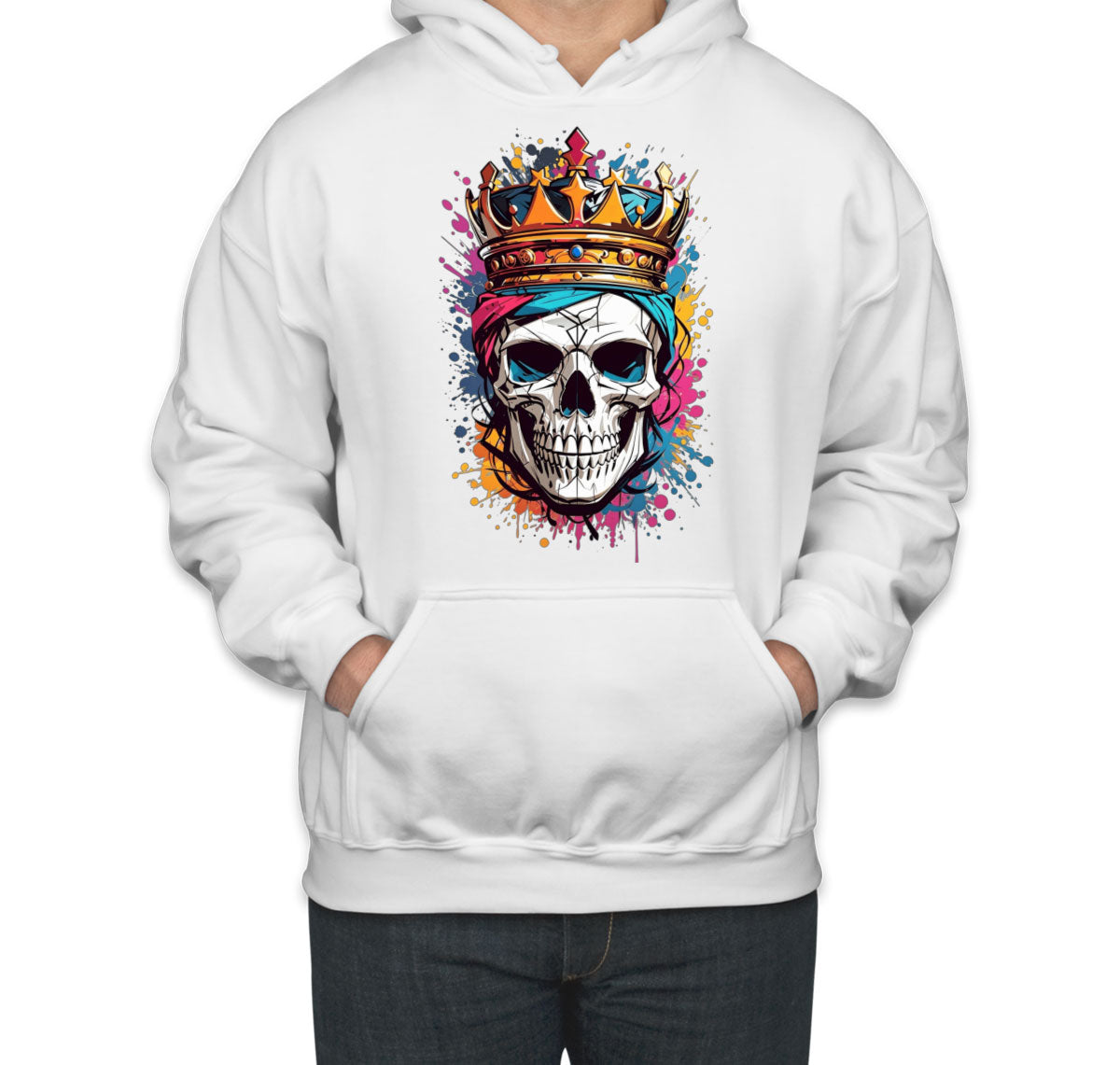 Colorful Skull Unisex Hoodie