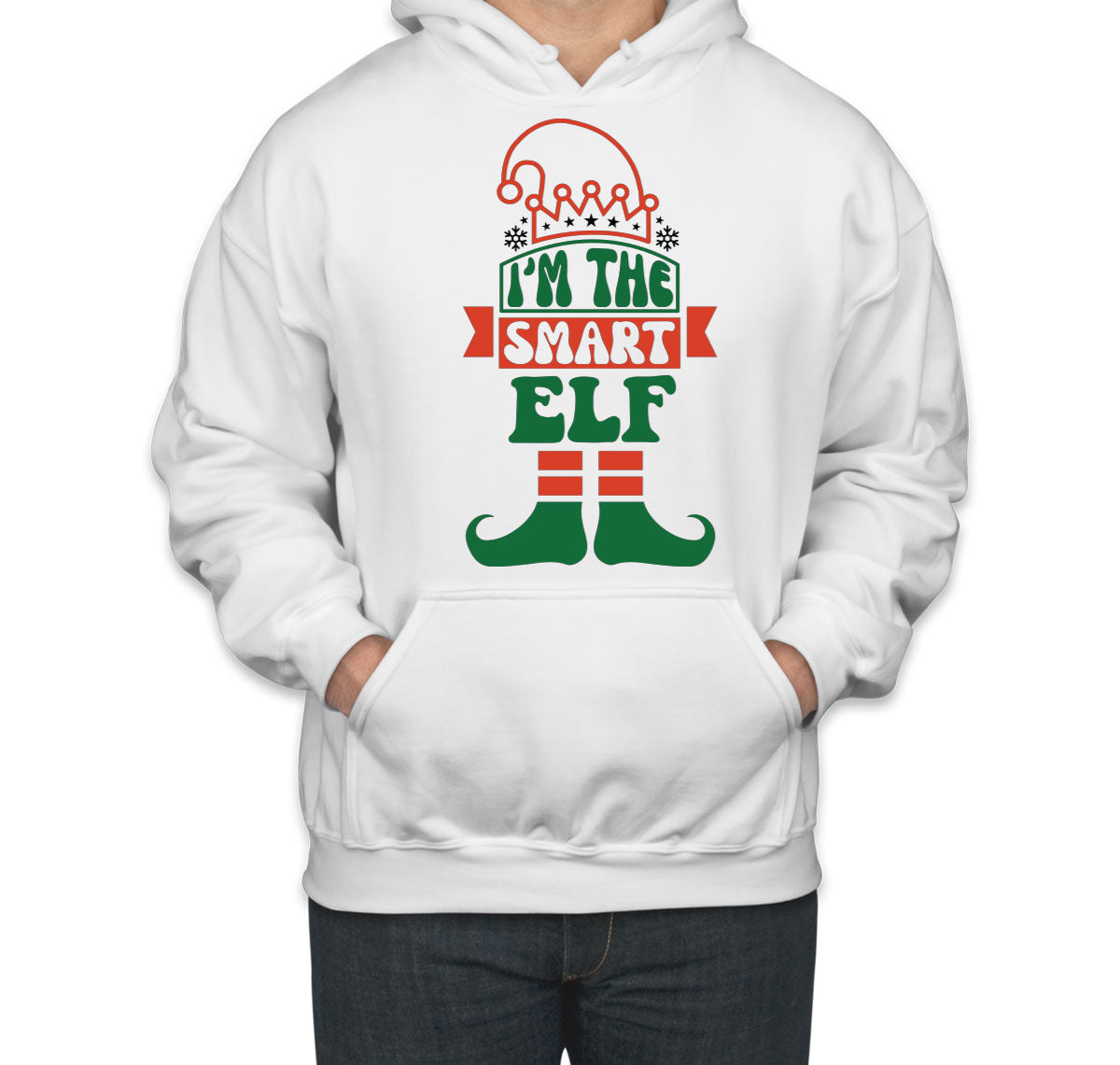 I'm The Smart Elf Christmas Unisex Hoodie