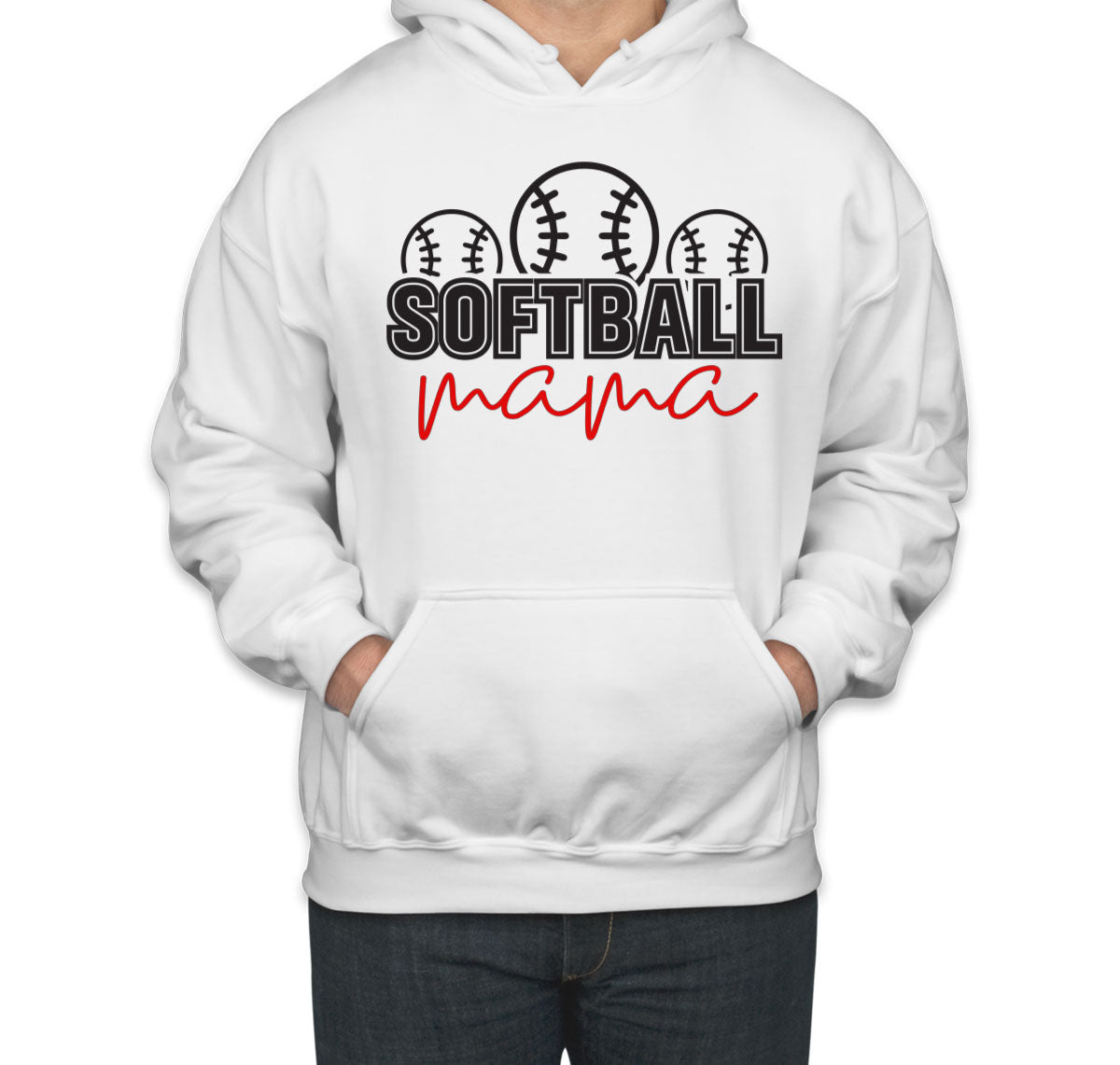 Softball Mama Unisex Hoodie