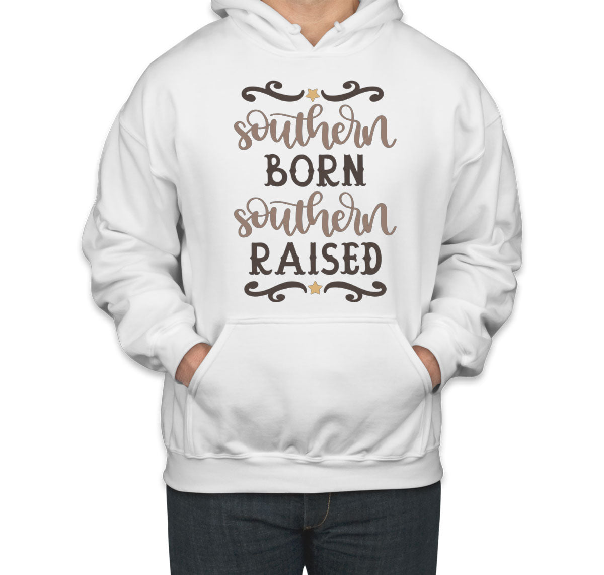 Southern Born Southern Raised Unisex Hoodie
