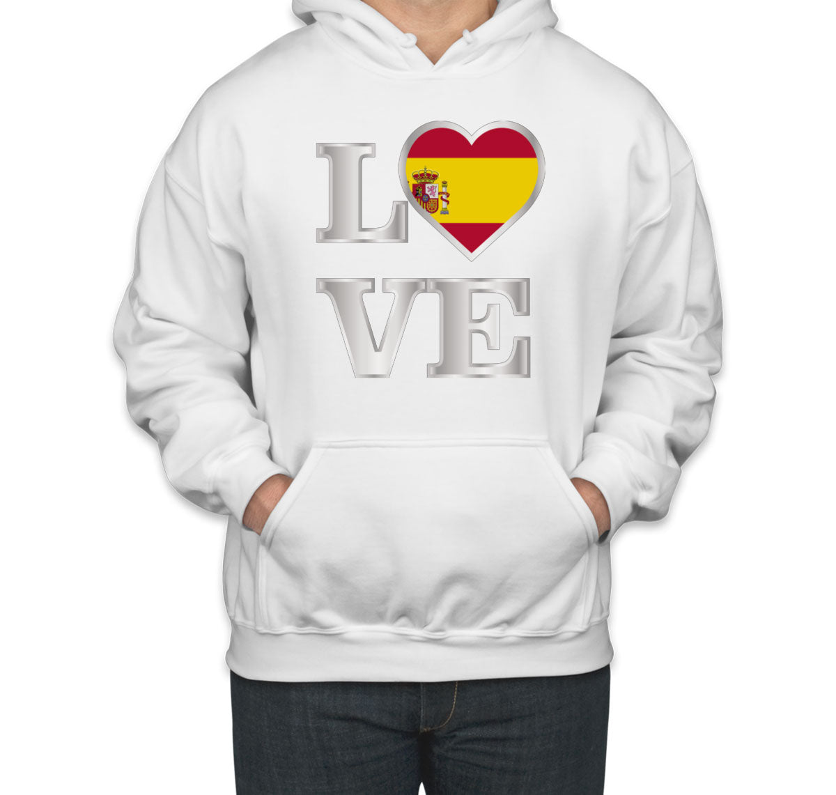 Spain Love Unisex Hoodie
