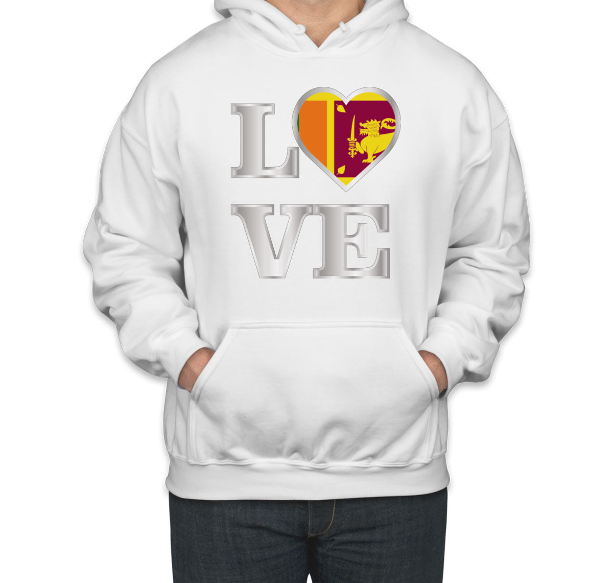 Sri Lanka Love Unisex Hoodie