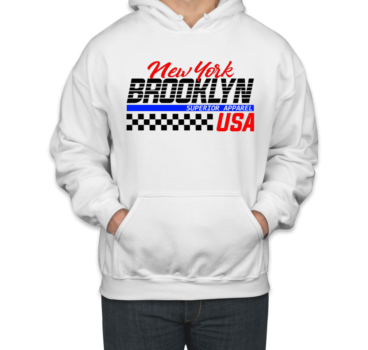 Brooklyn New York Superior Unisex Hoodie