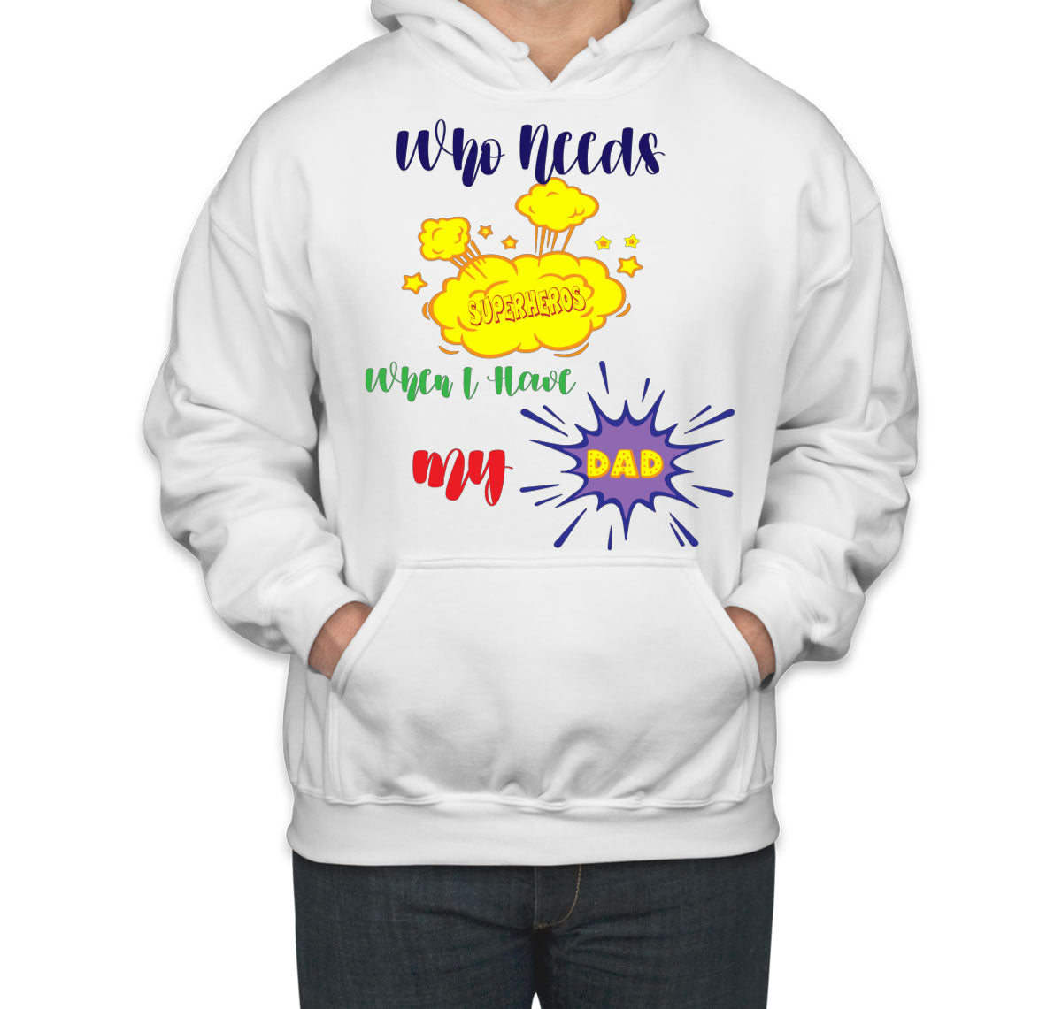 Superhero Dad Father's Day Unisex Hoodie