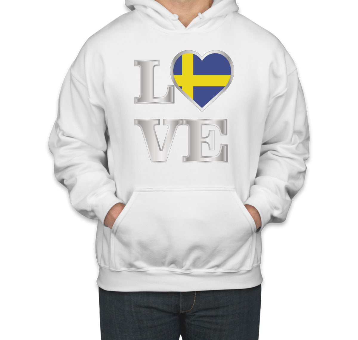 Sweden Love Unisex Hoodie