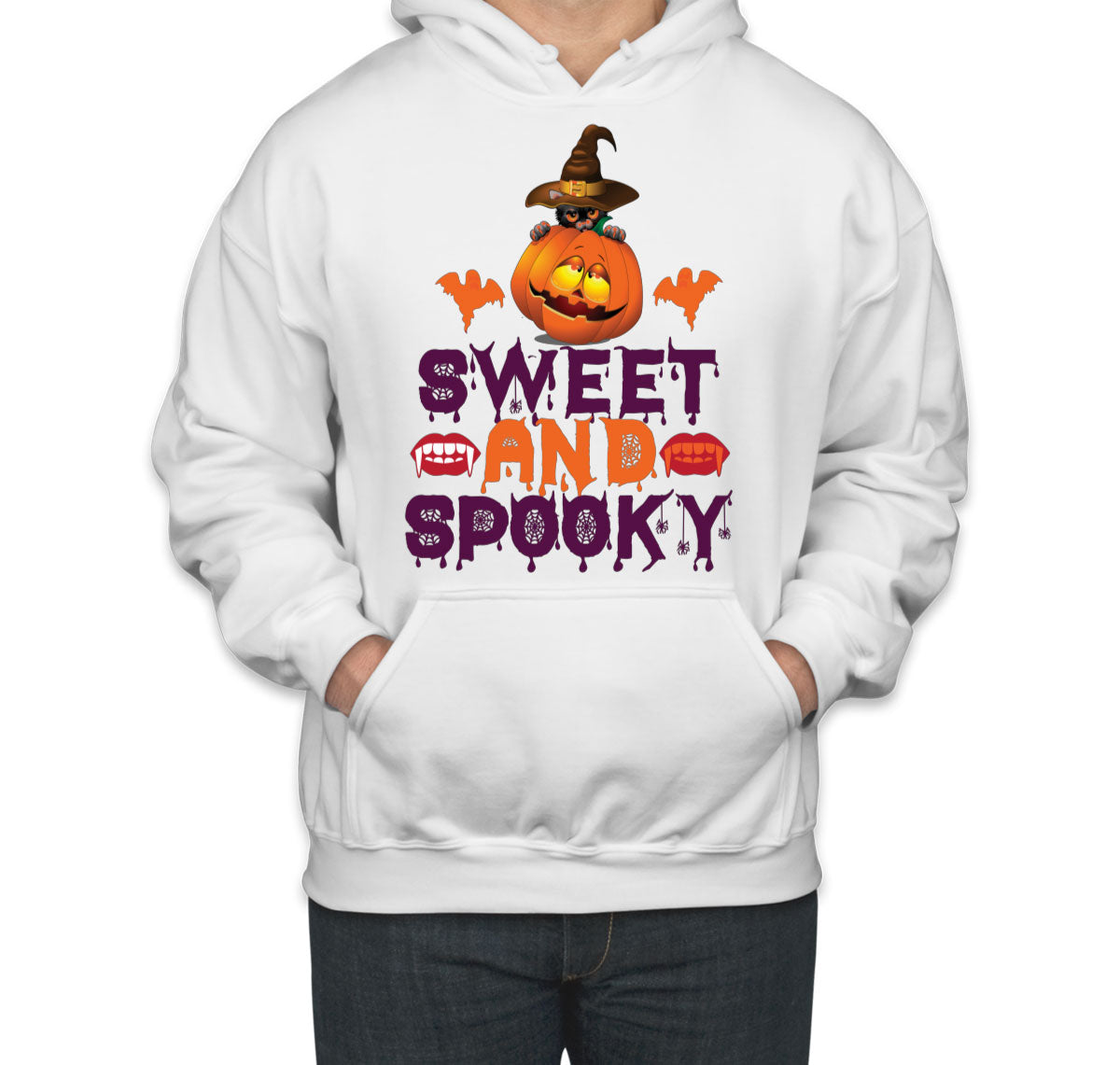 Sweet And Spooky Halloween Unisex Hoodie