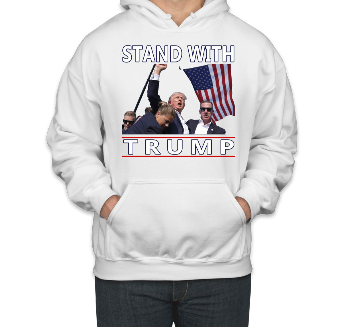 Stand With Trump Unisex Hoodie