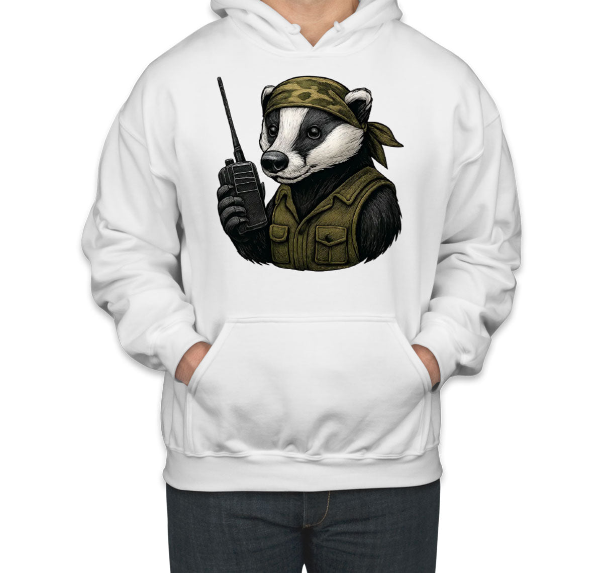 Tactical Raccoon Hunting Unisex Hoodie