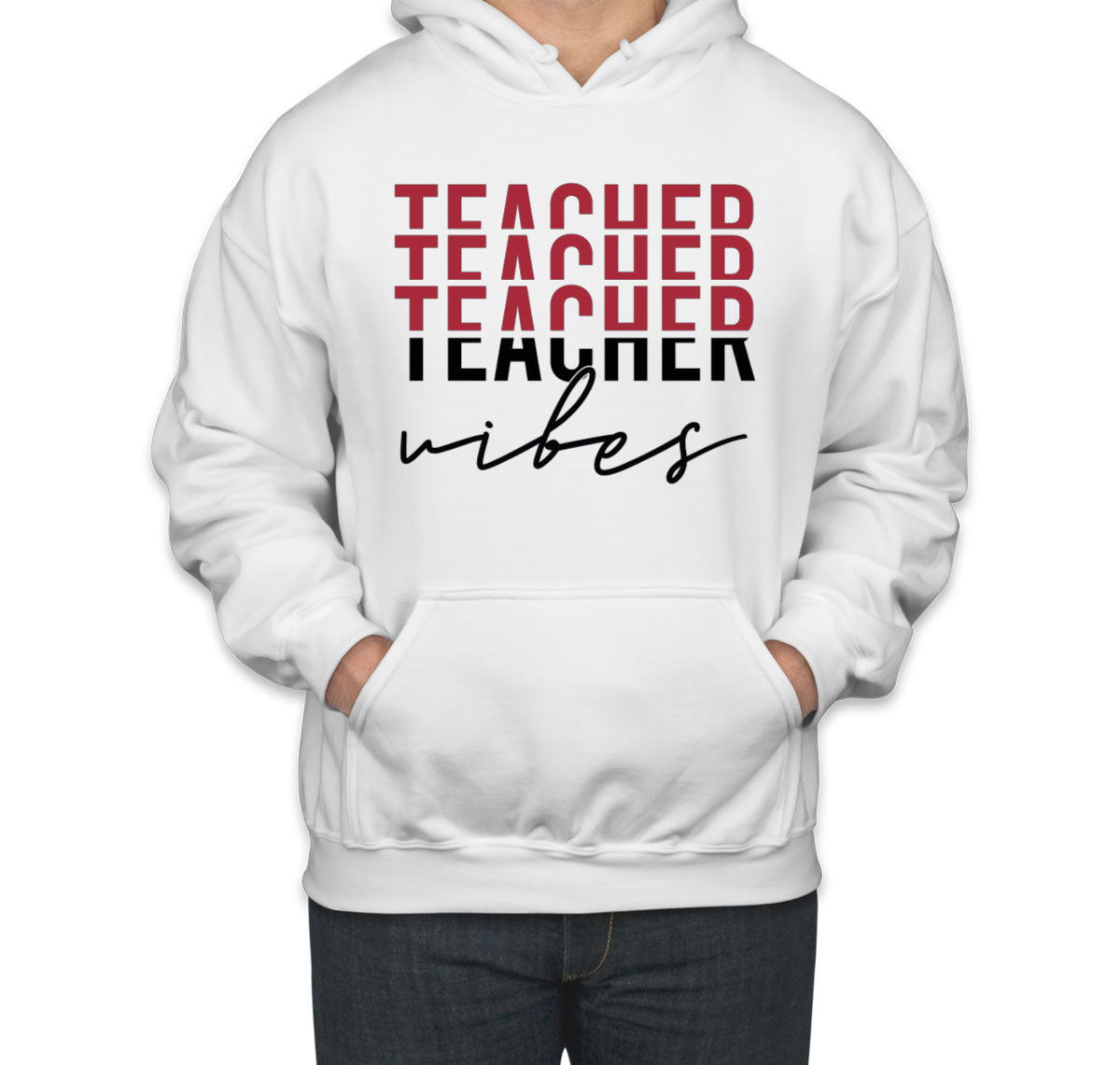 Teacher Vibes Unisex Hoodie