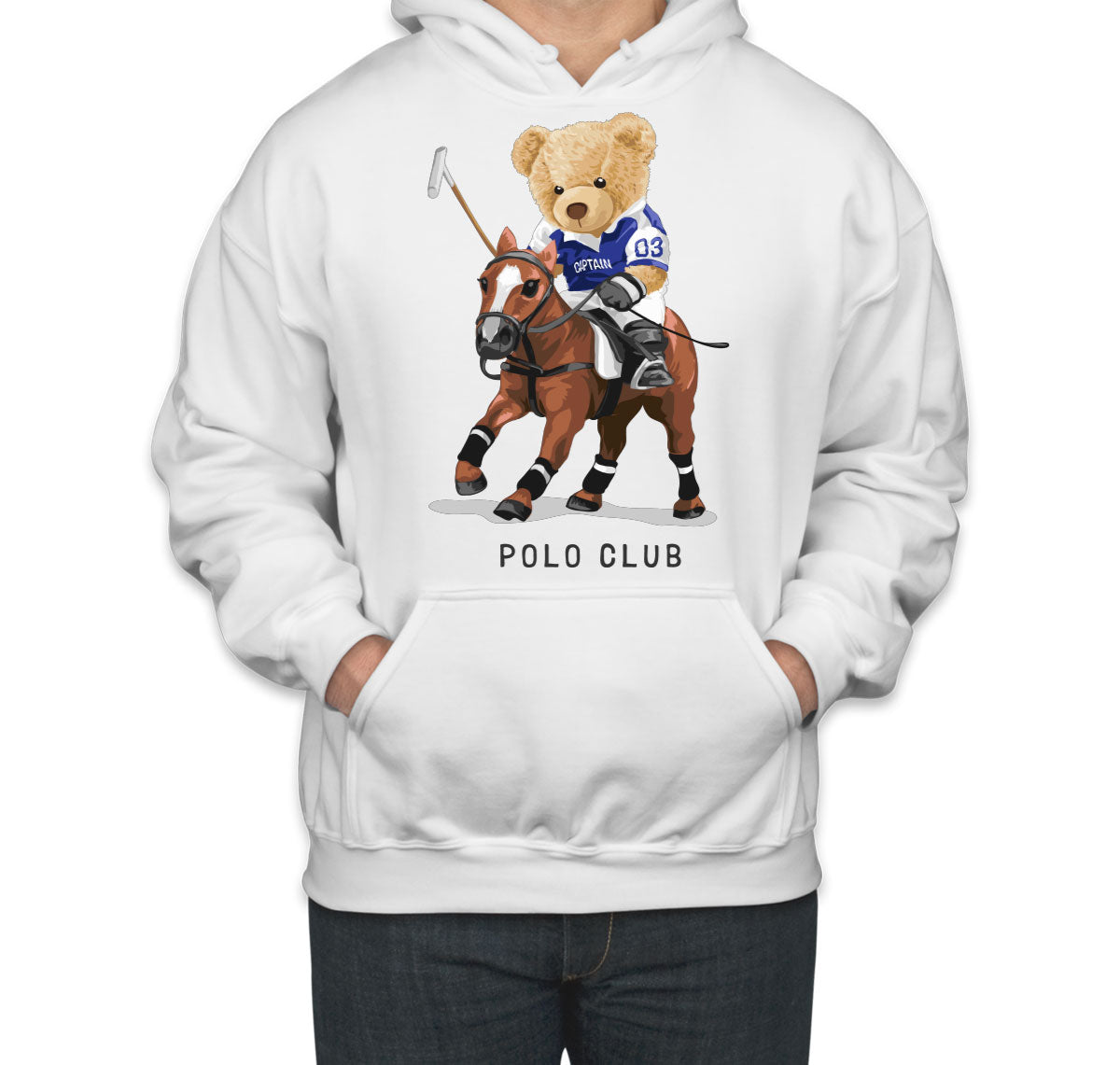 Teddy Bear Polo Unisex Hoodie