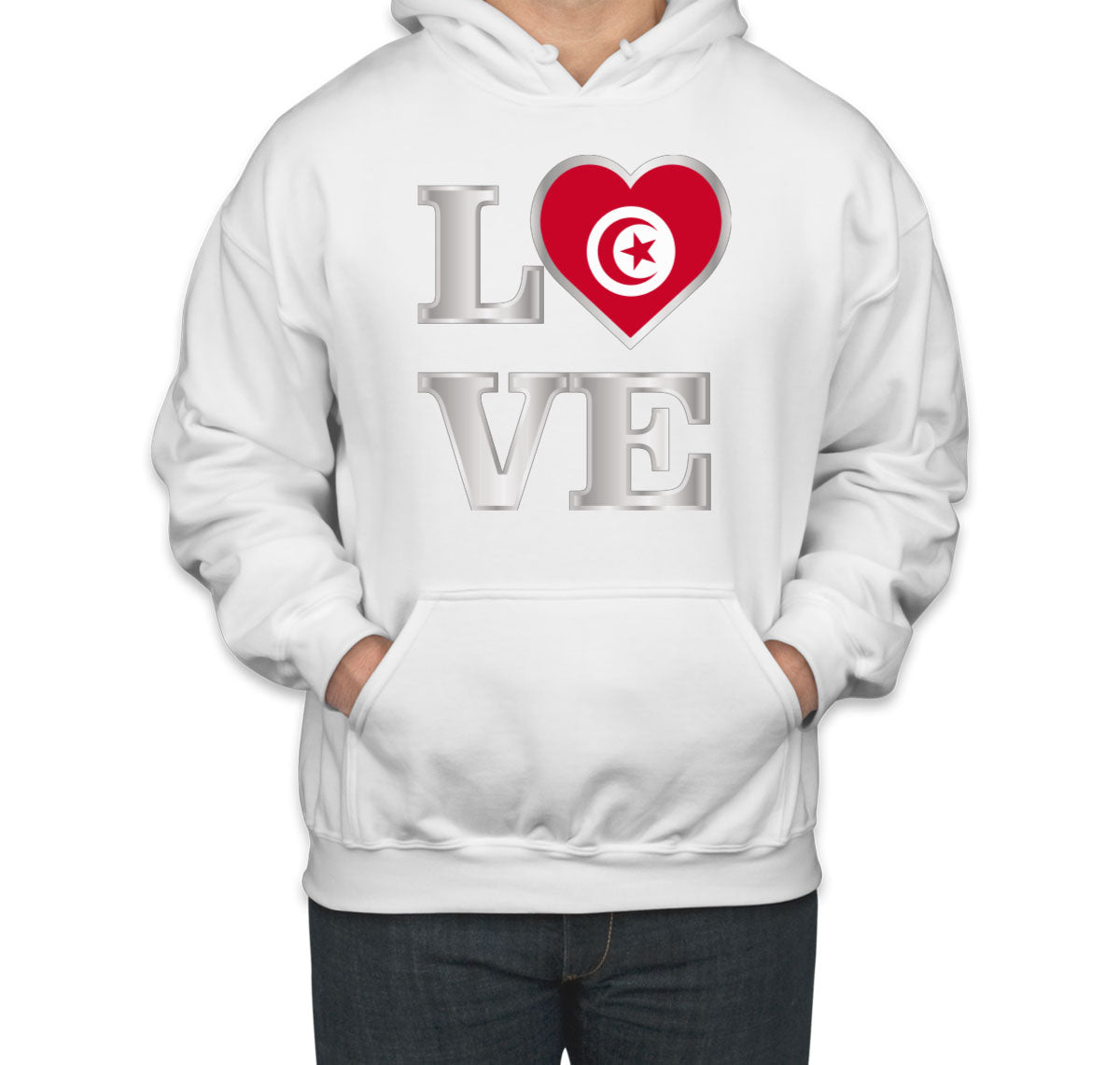 Tunisia Love Unisex Hoodie