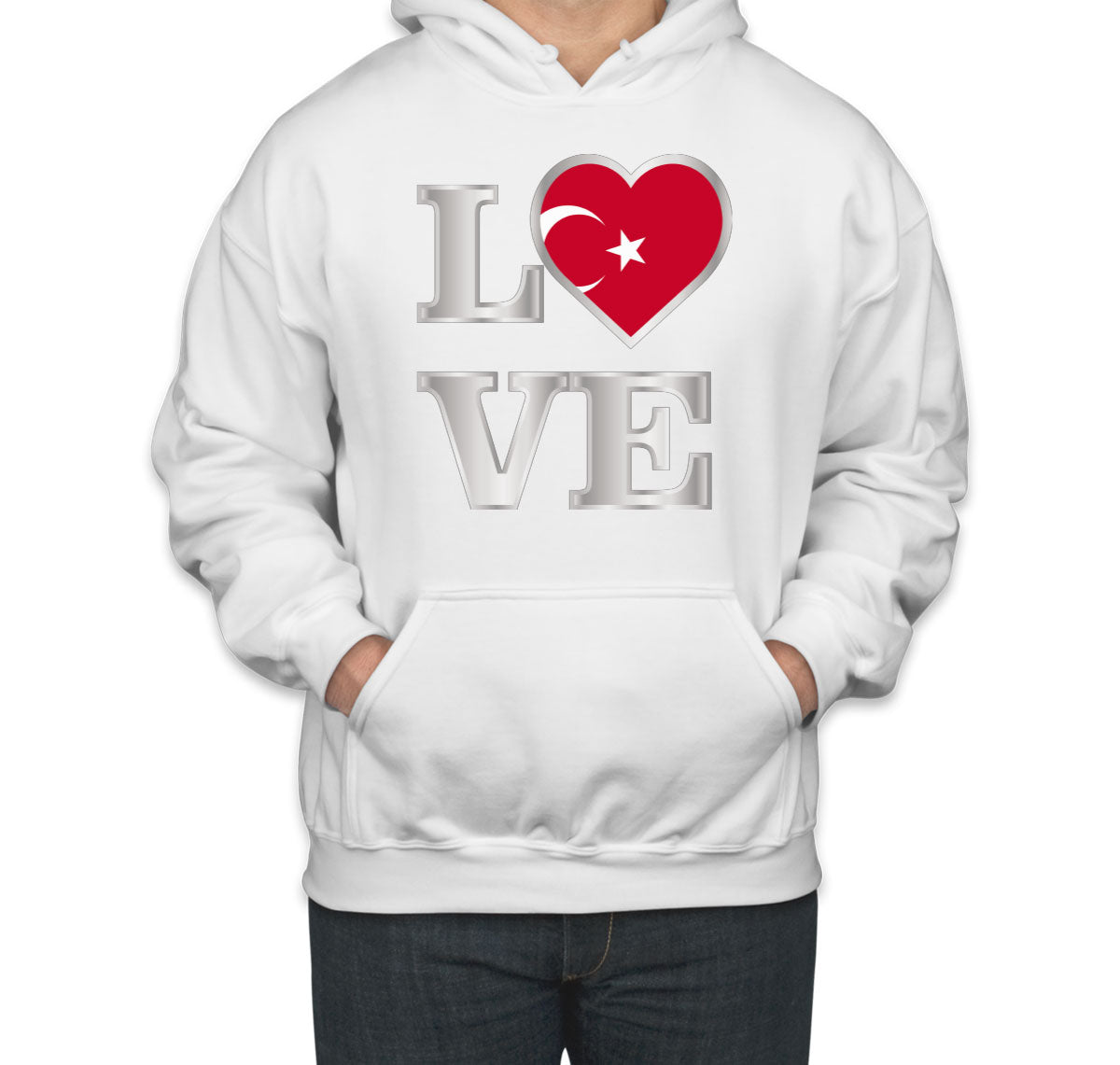Turkiye Love Unisex Hoodie