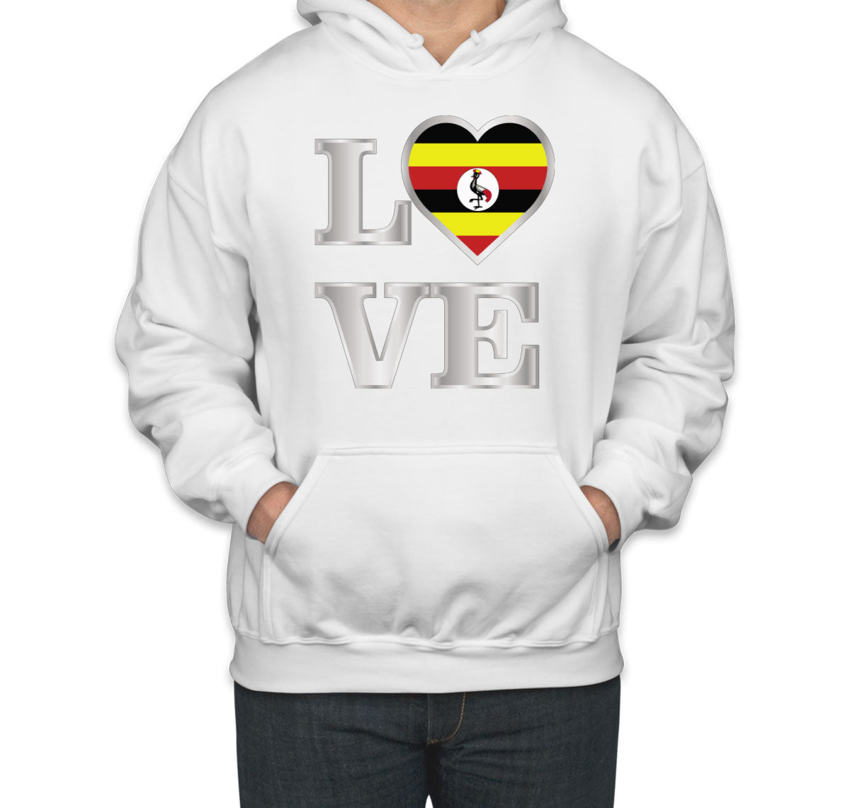 Uganda Love Unisex Hoodie