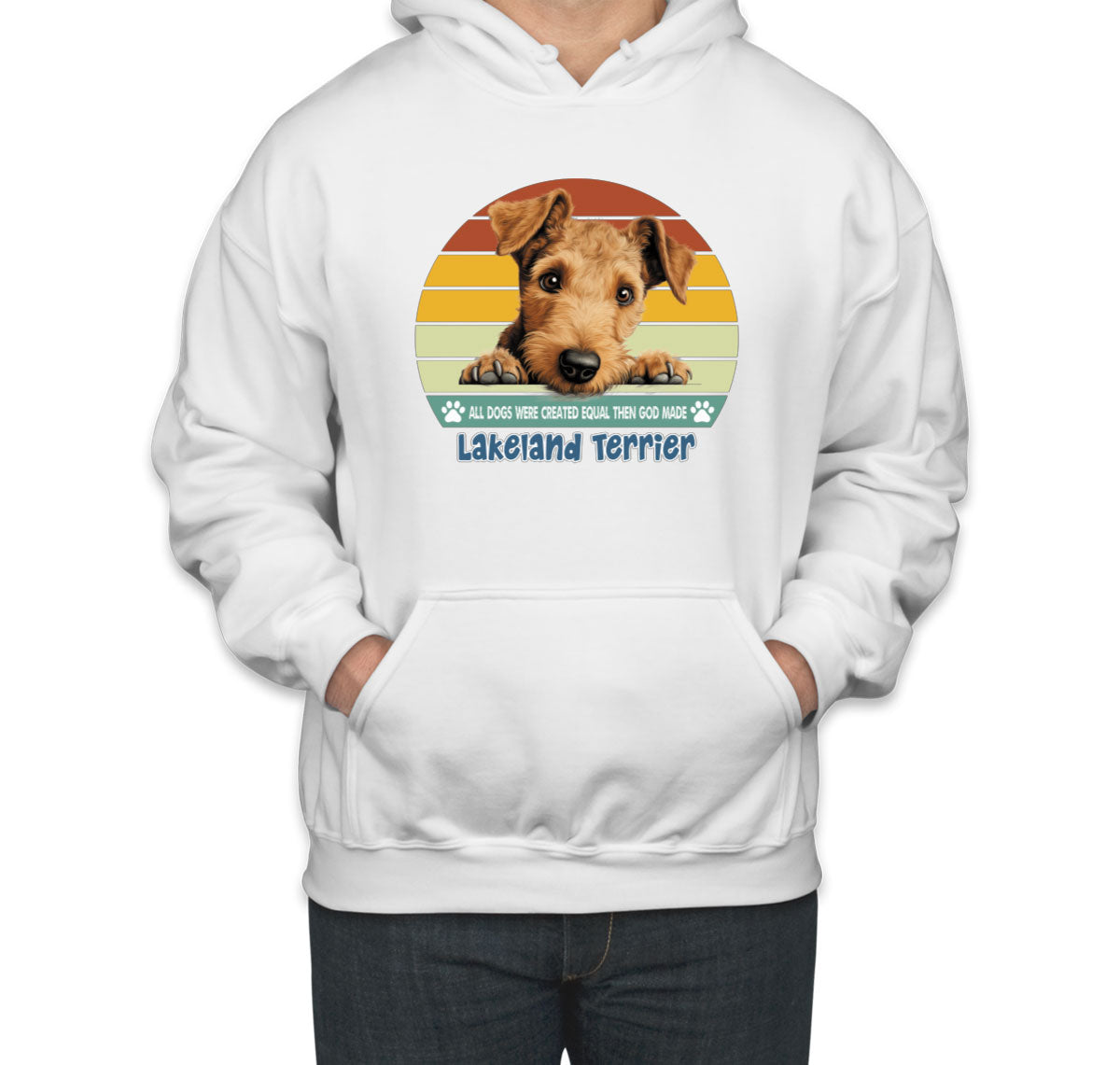 All Dogs Were Created Equal Lakeland Terrier Unisex Hoodie