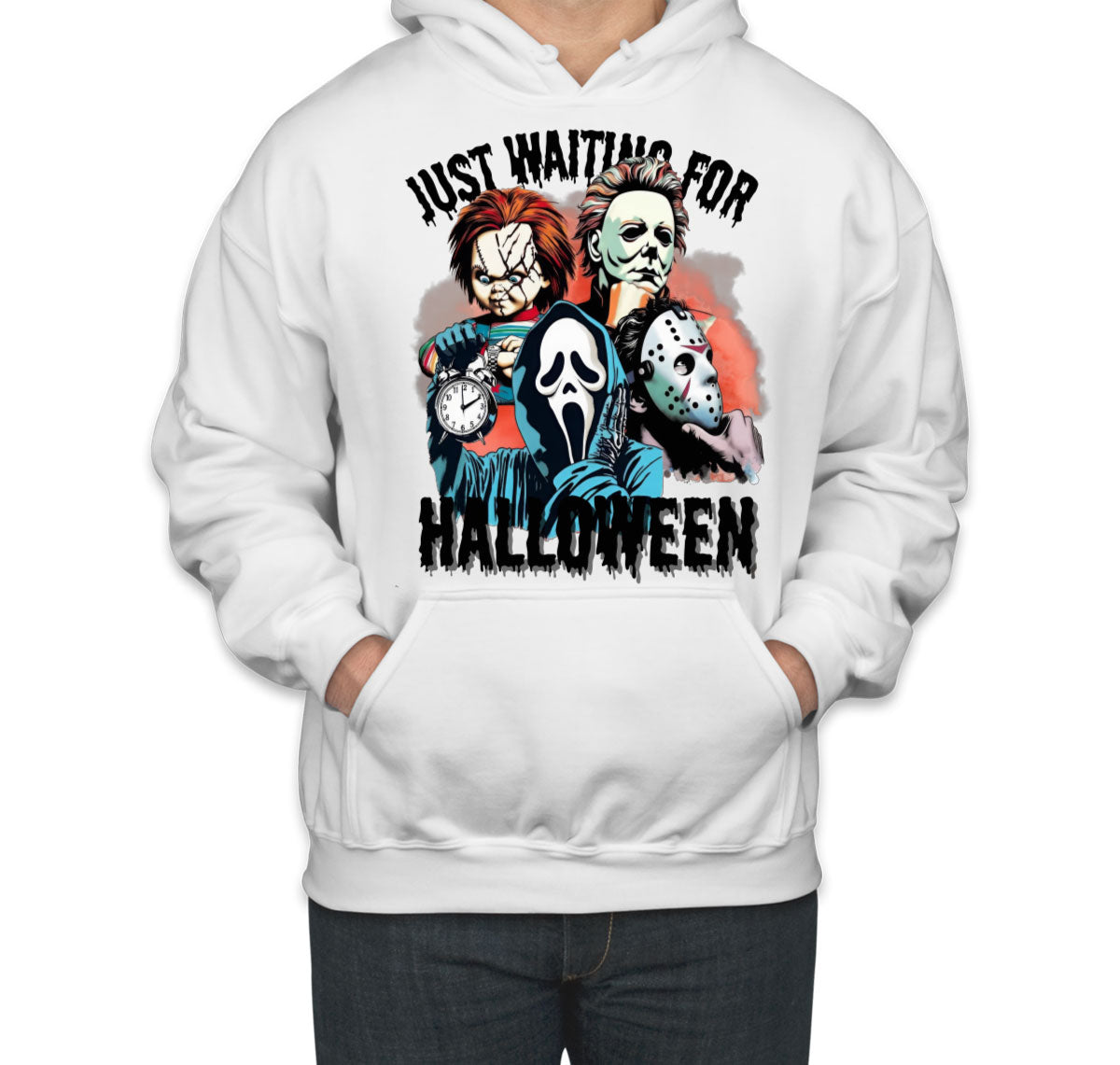 Just Waiting For Halloween Unisex Hoodie