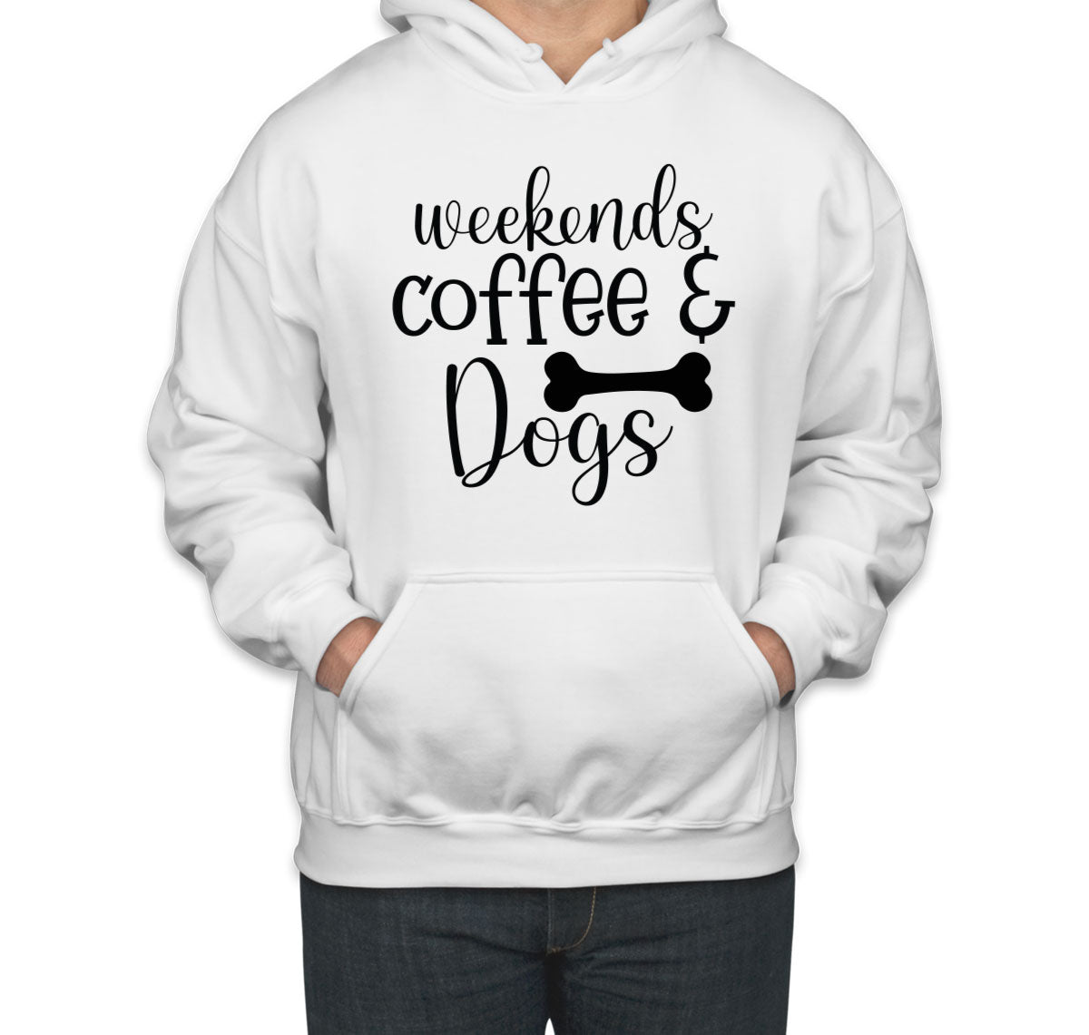 Weekend Coffee And Dogs Unisex Hoodie