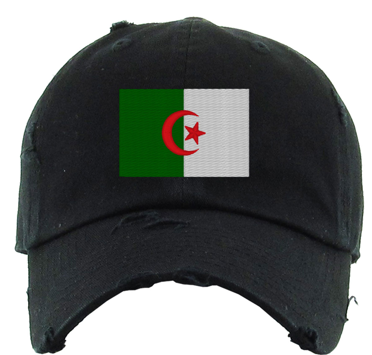 Algeria Flag Vintage Baseball Cap