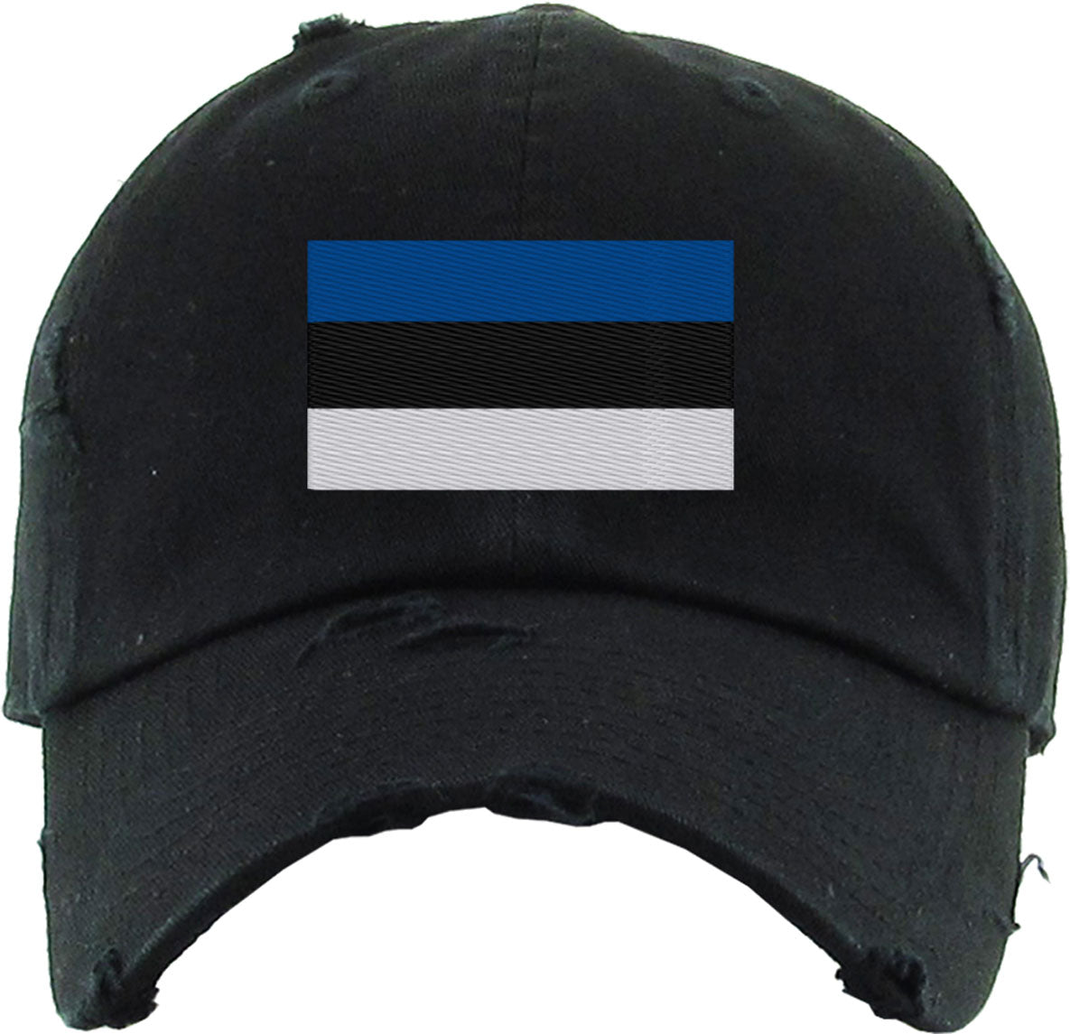 Estonia Flag Vintage Baseball Cap
