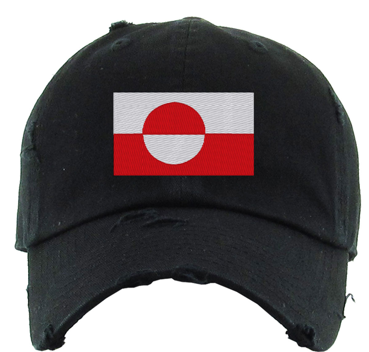Greenland Flag Vintage Baseball Cap
