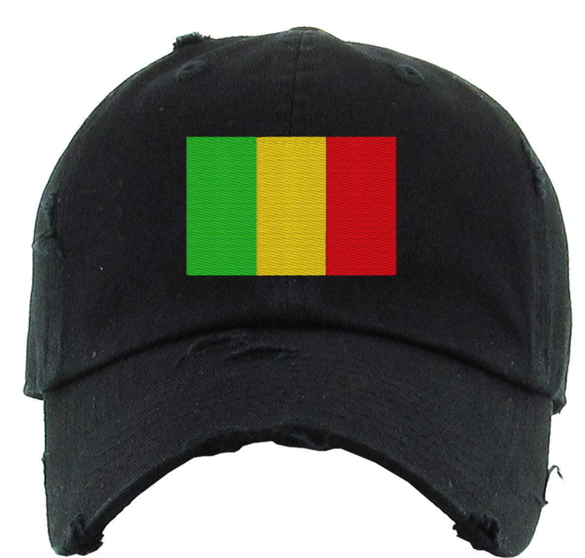 Mali Flag Vintage Baseball Cap