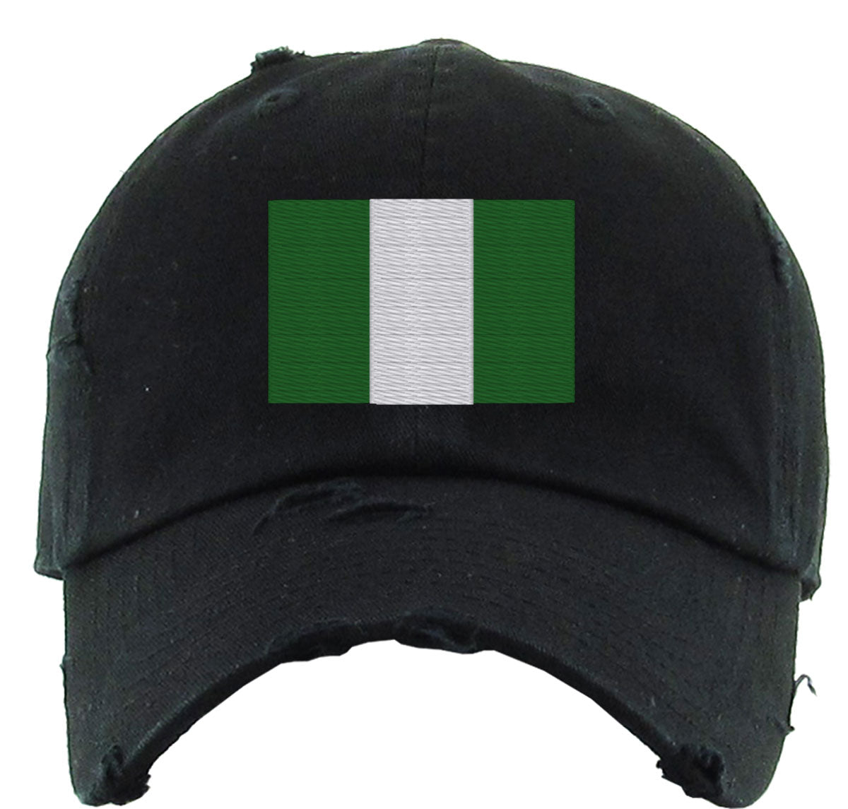 Nigeria Flag Vintage Baseball Cap
