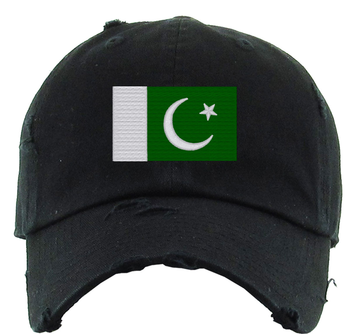 Pakistan Flag Vintage Baseball Cap
