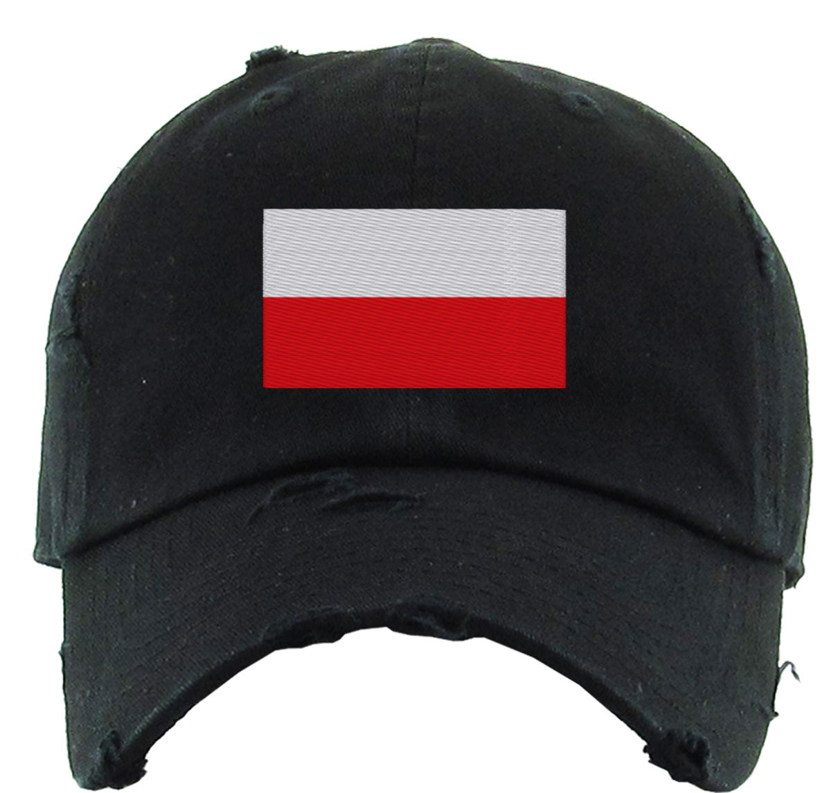 Poland Flag Vintage Baseball Cap
