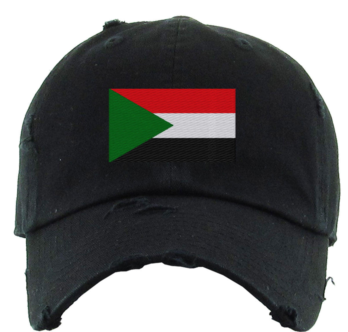 Sudan Flag Vintage Baseball Cap
