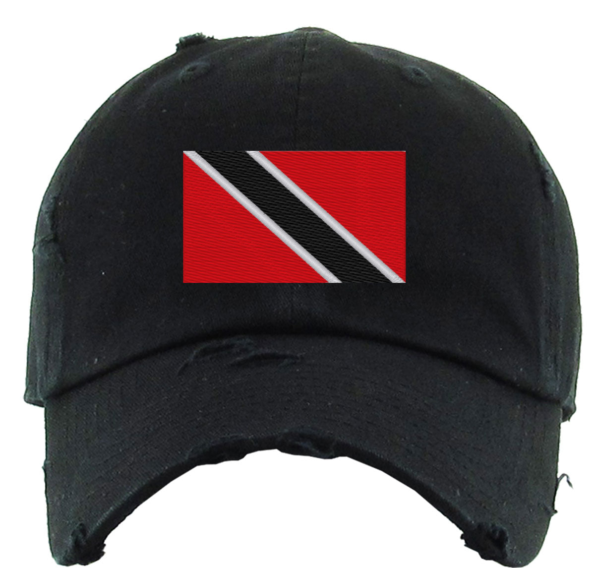 Trinidad And Tobago Flag Vintage Baseball Cap
