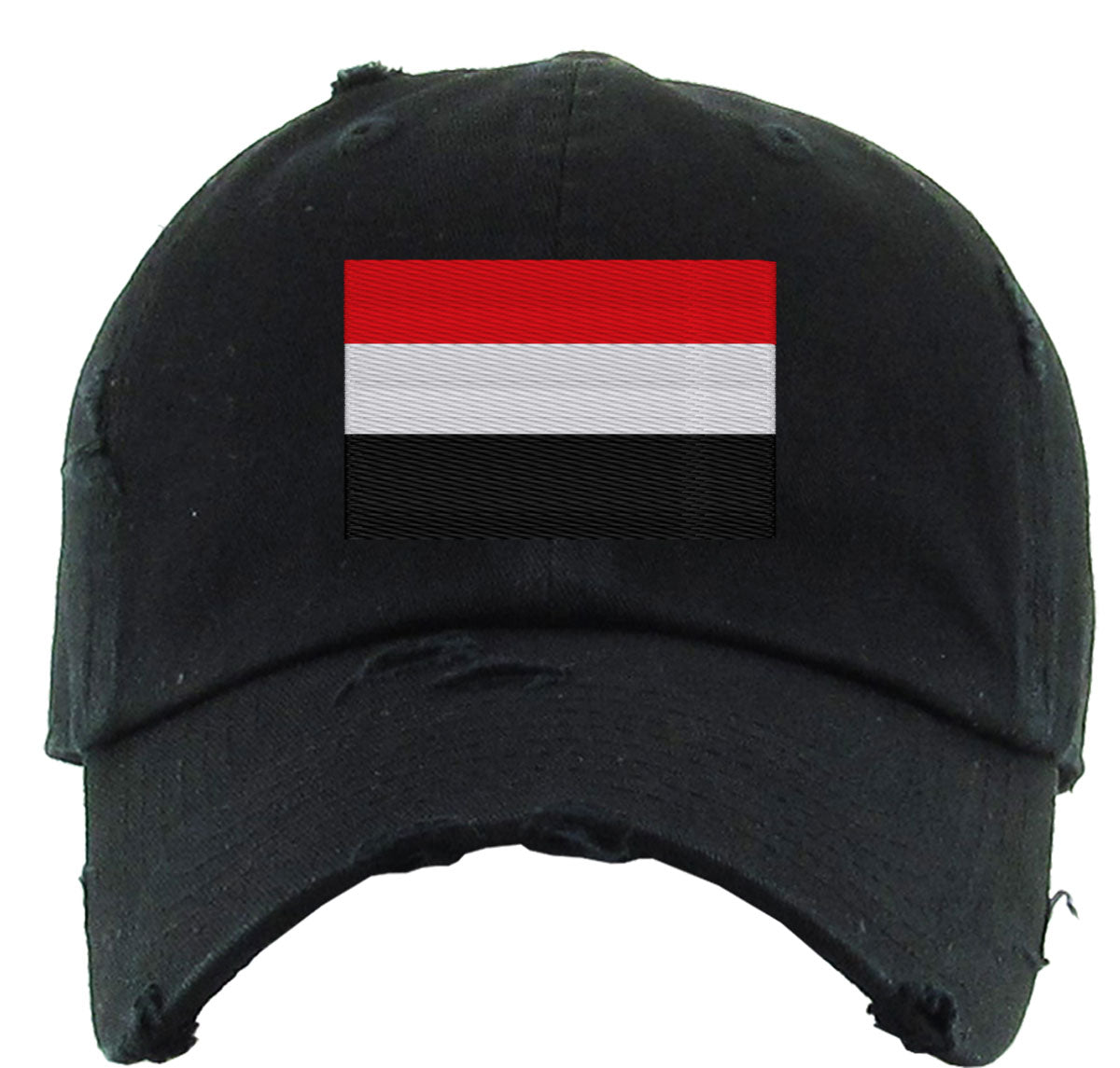 Yemen Flag Vintage Baseball Cap