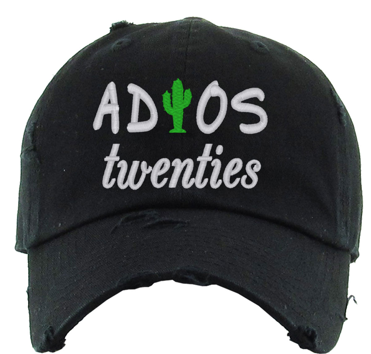 Adios Twenties 30th Birthday Vintage Baseball Cap