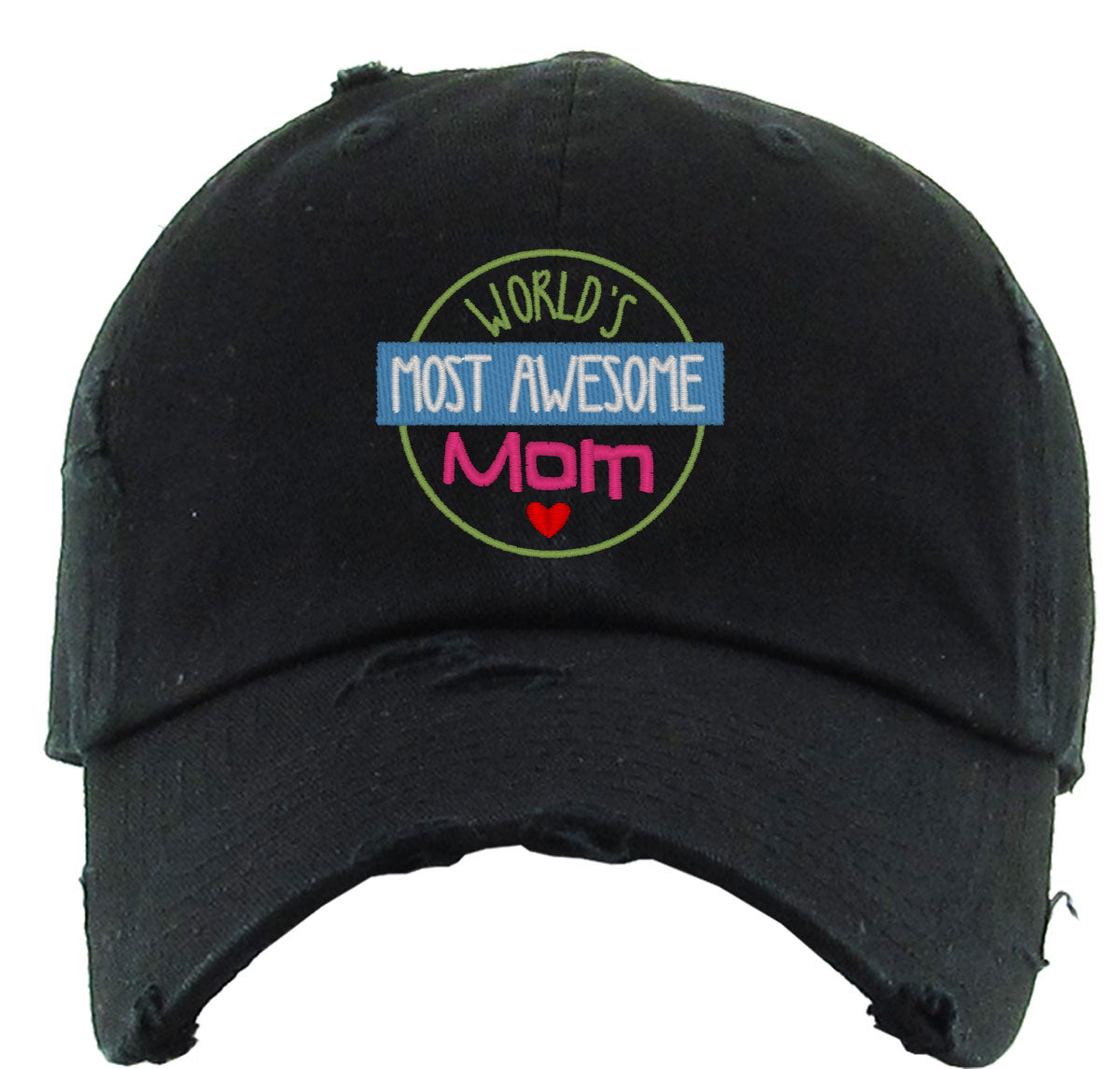 Awesome Mom Mother's Day Vintage Baseball Cap