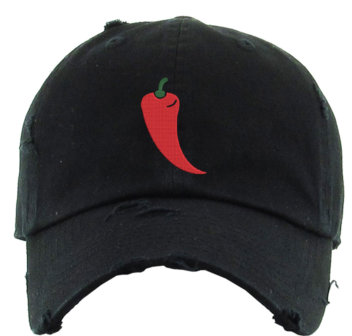 Red Chili Pepper Vintage Baseball Cap