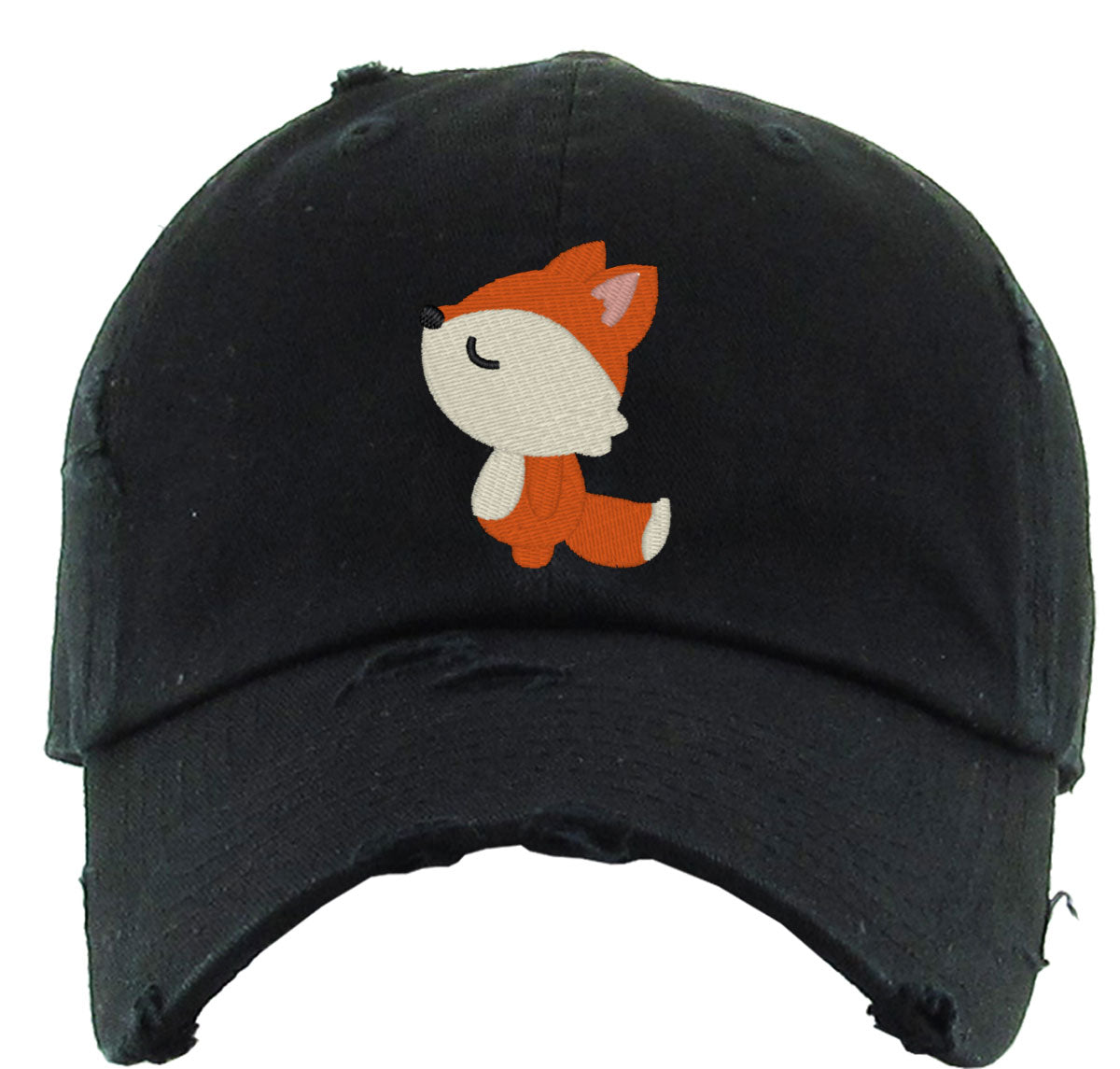 Cute Fox Vintage Baseball Cap