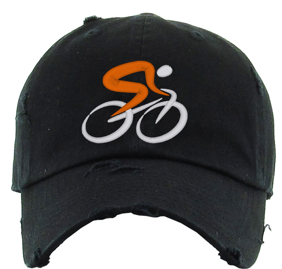 Cyclist Bicycle Biker Cycling Vintage Baseball Cap