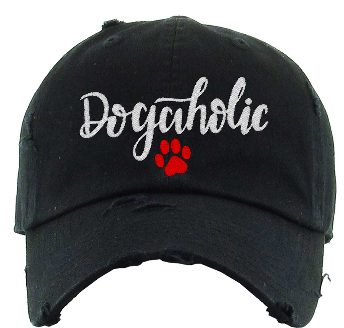 Dogaholic Vintage Baseball Cap