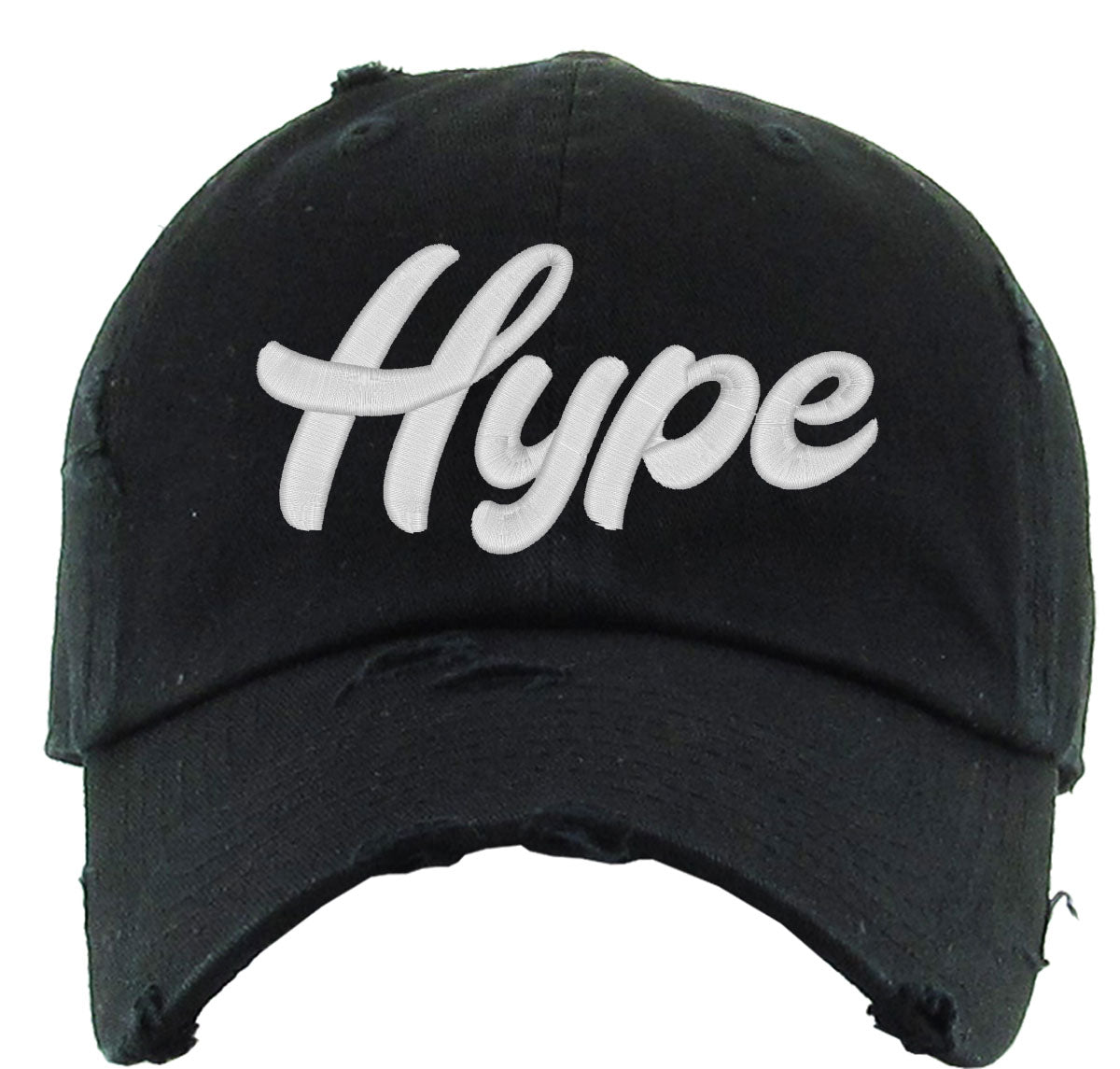 Hype Typography Vintage Baseball Cap