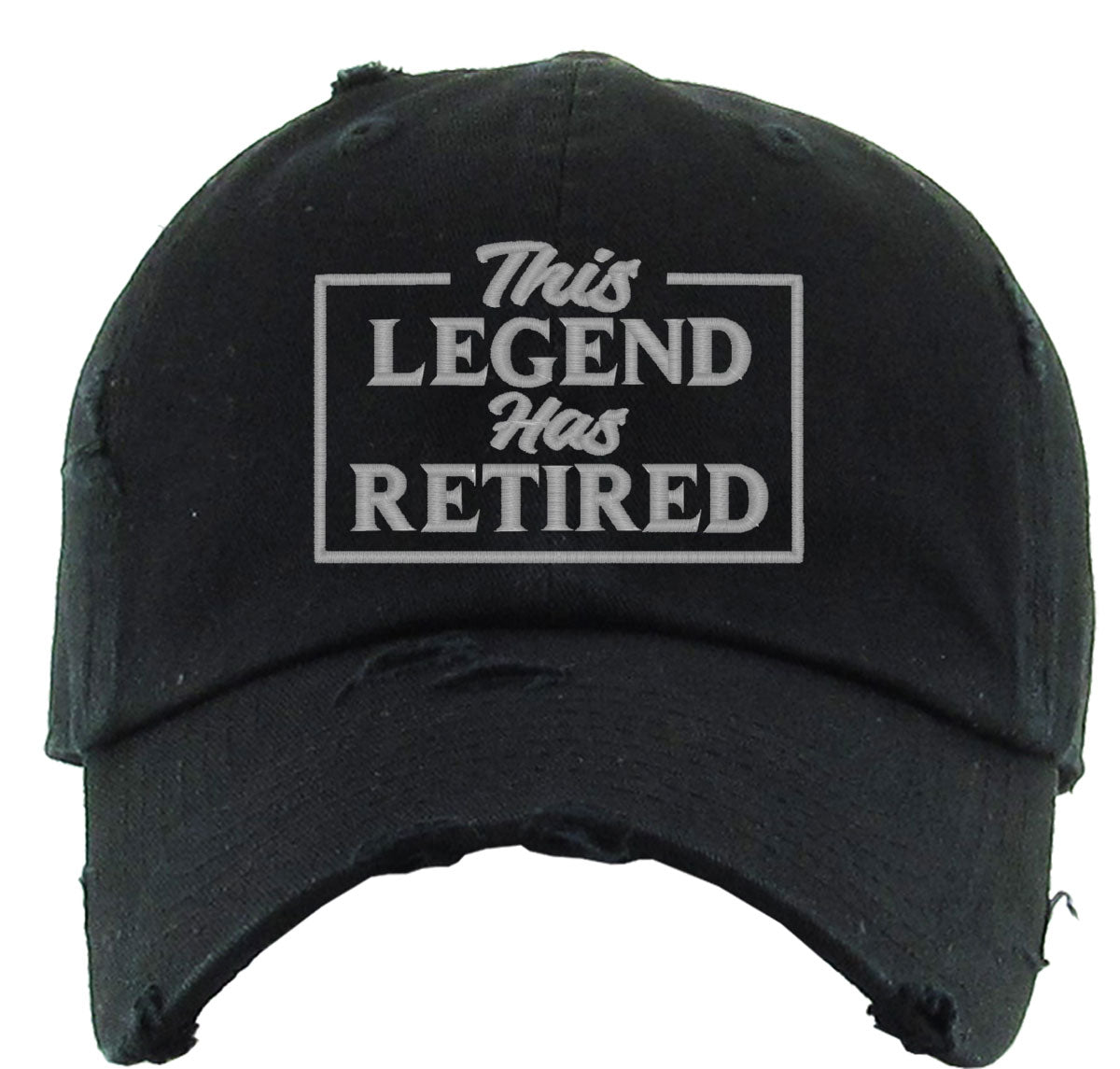 This Legend Has Retired Vintage Baseball Cap
