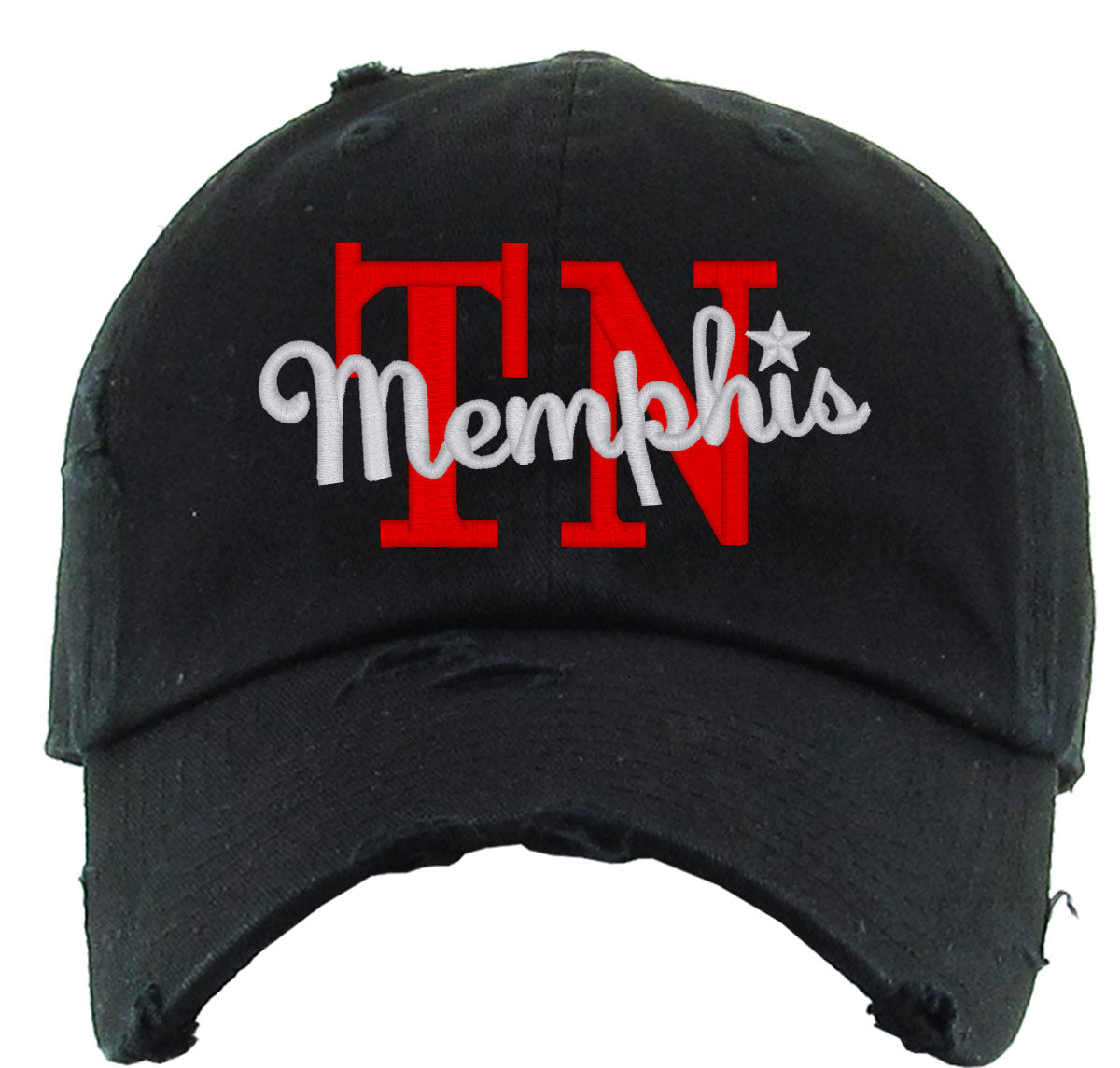 Memphis Tennessee Vintage Baseball Cap