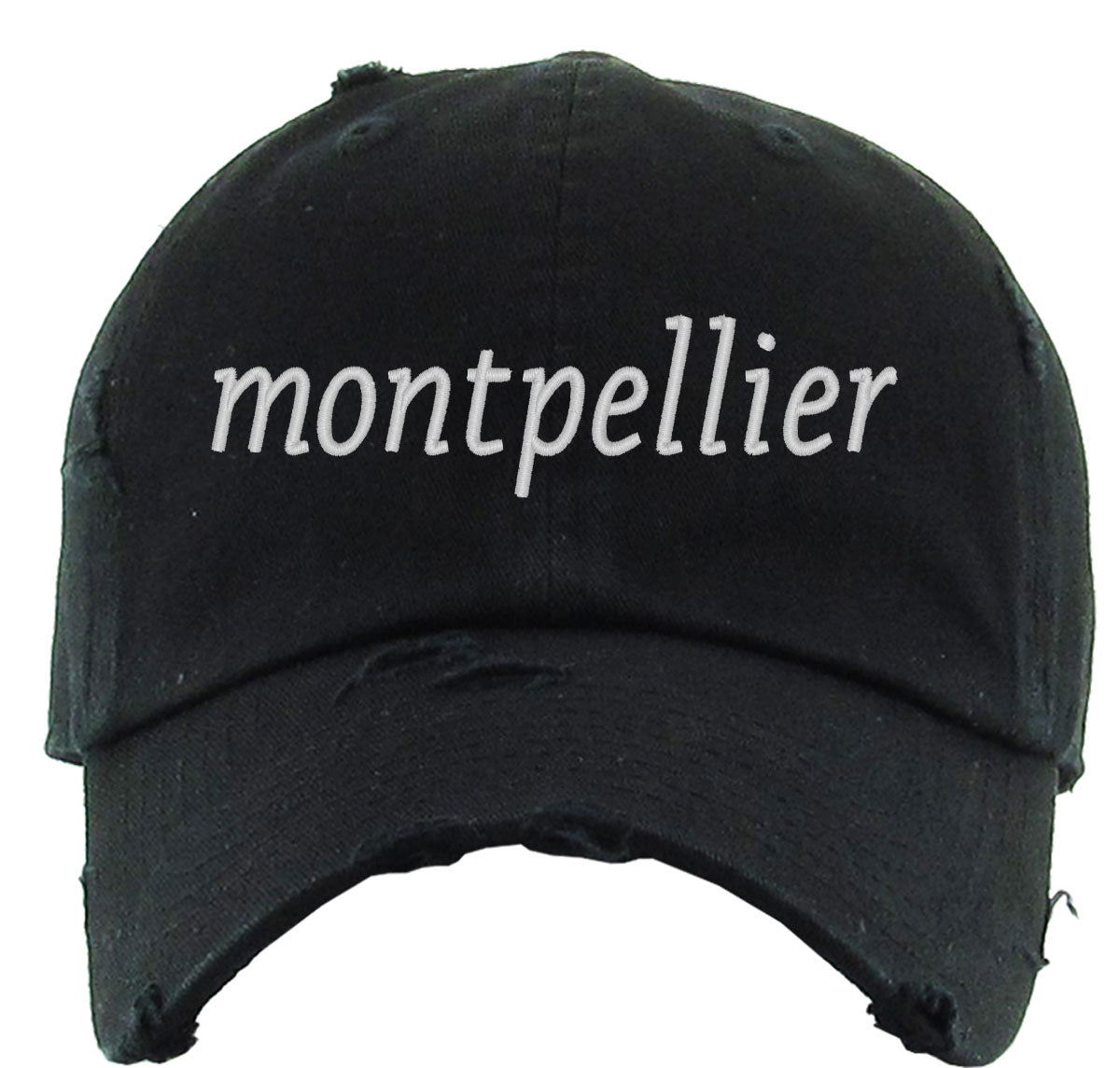 Montpellier France Vintage Baseball Cap